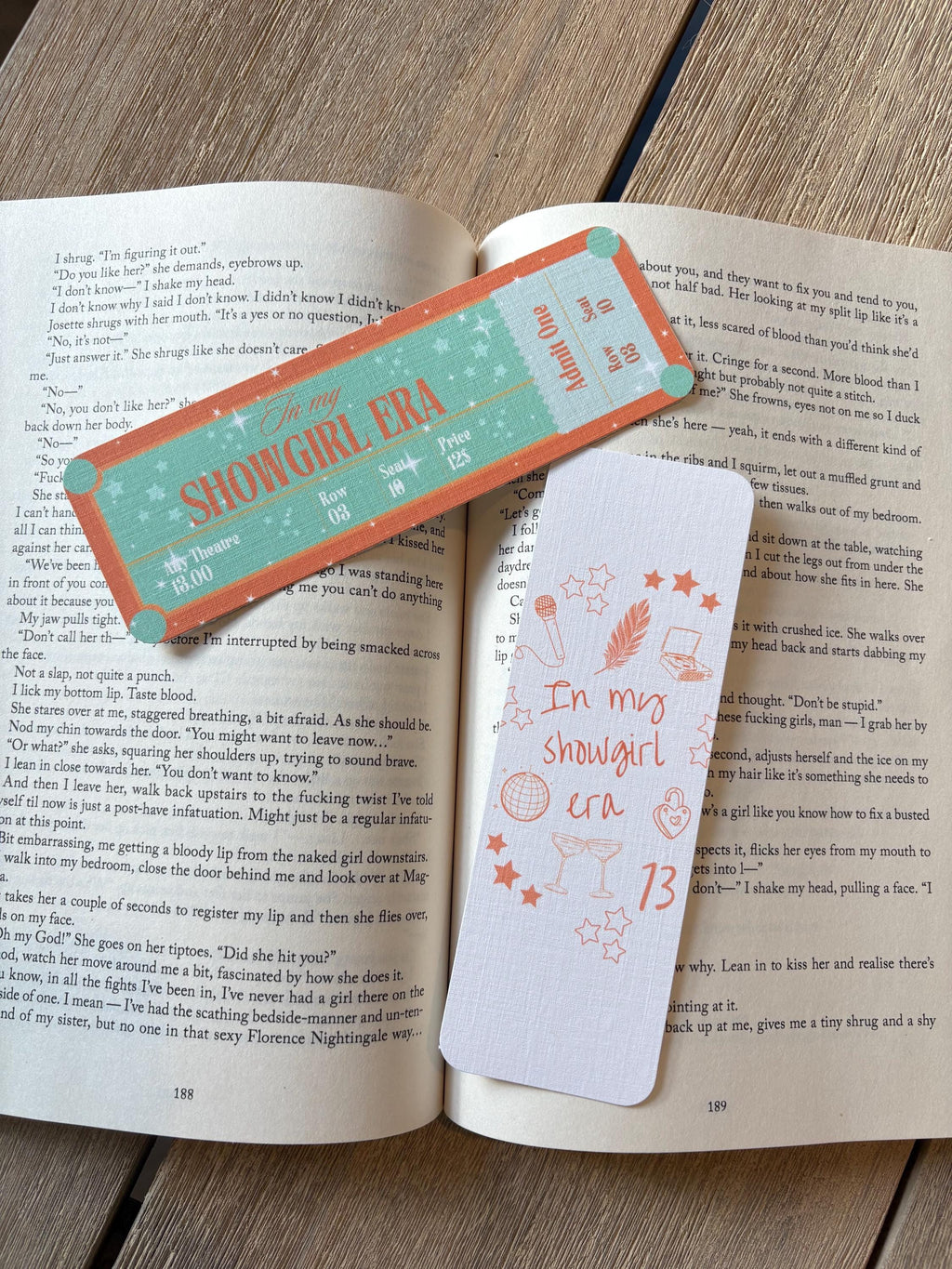 The Life Of a Showgirl Bookmarks