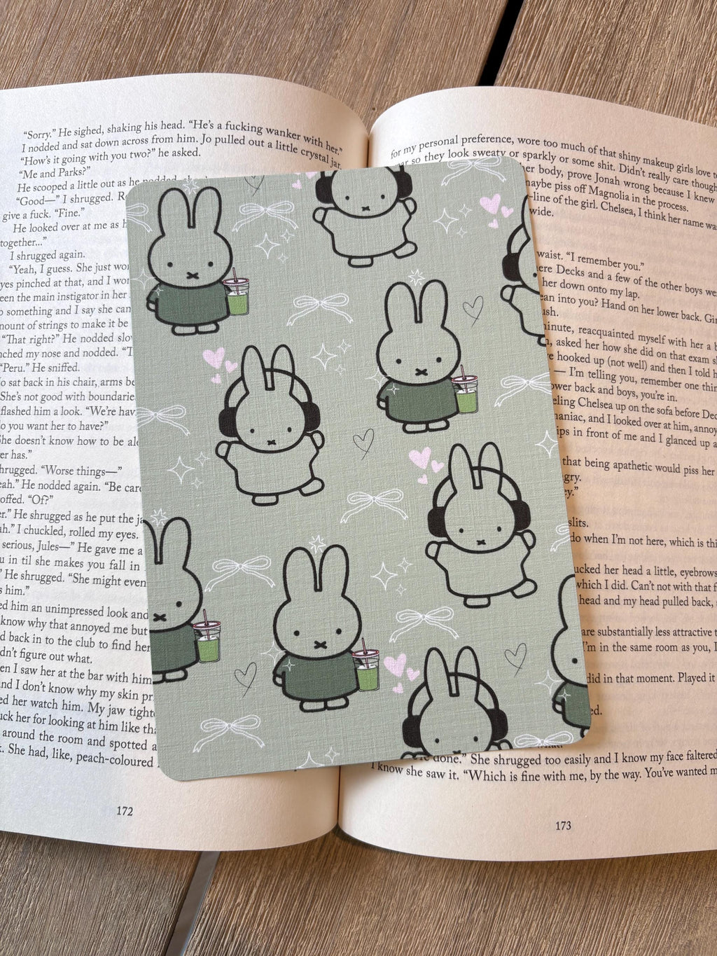 Matcha Bunny Kindle Insert