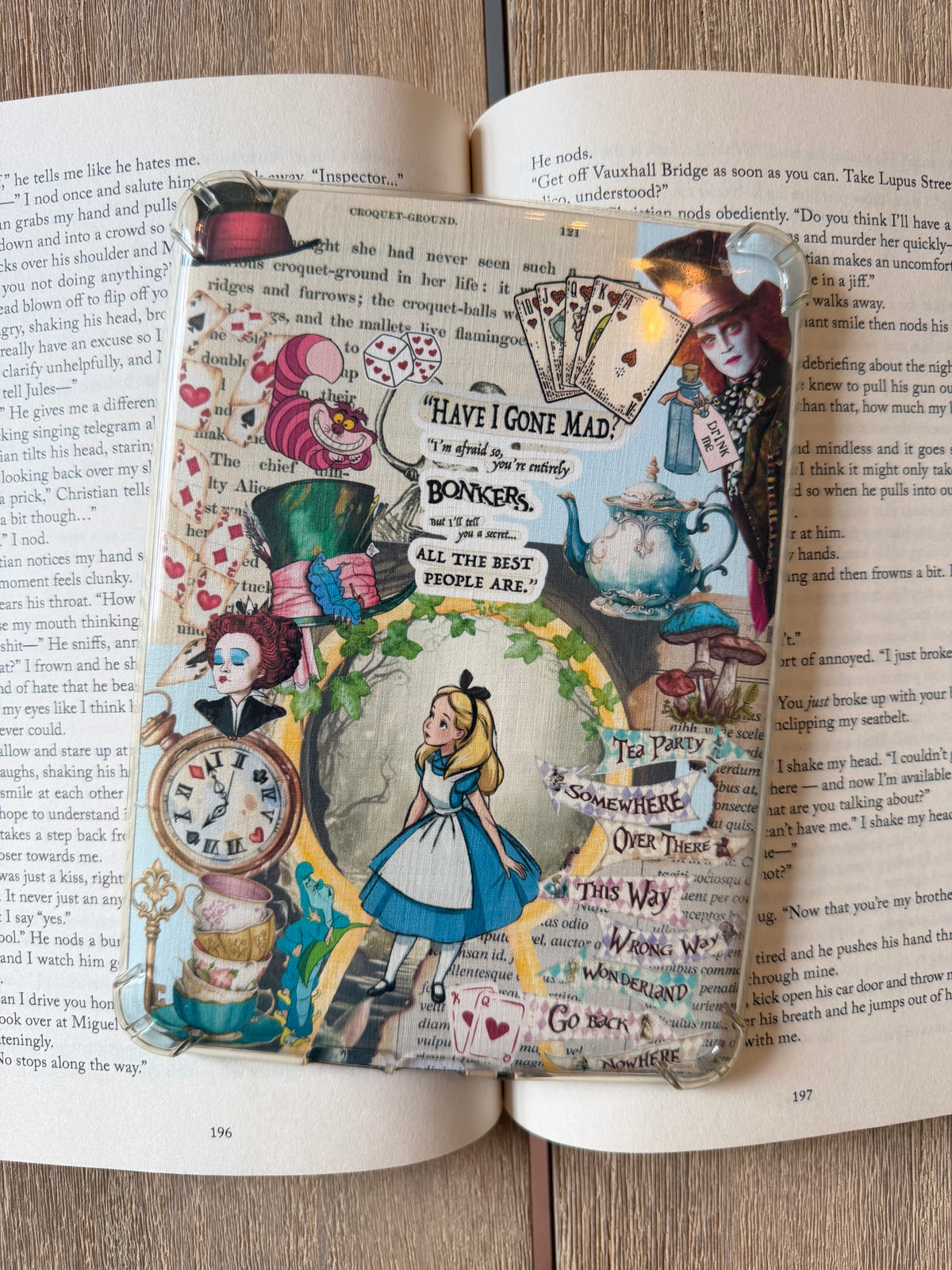 Alice in Wonderland Kindle Insert