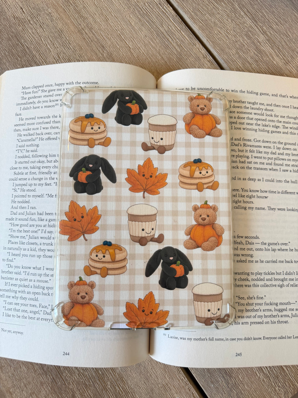 Jellycat Inspired Autumnal Kindle Insert