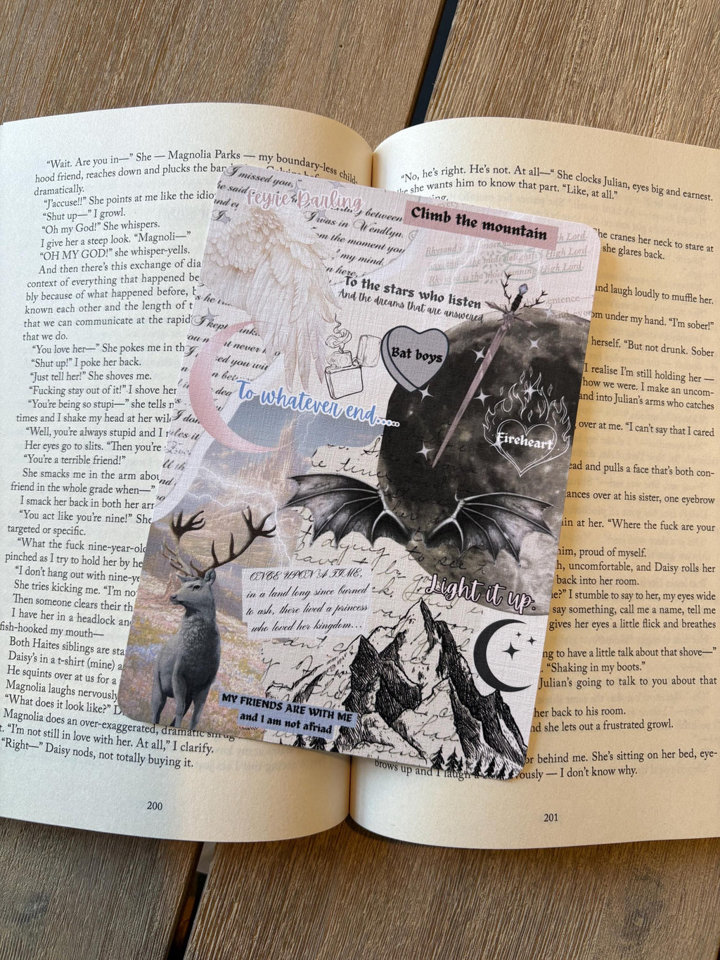 ACOTAR / Throne of glass / Crecent City Kindle Insert
