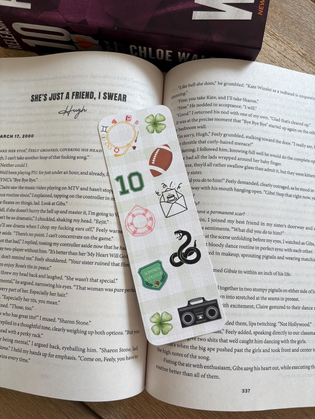 Boys Of Tommen Series Theme Bookmarks
