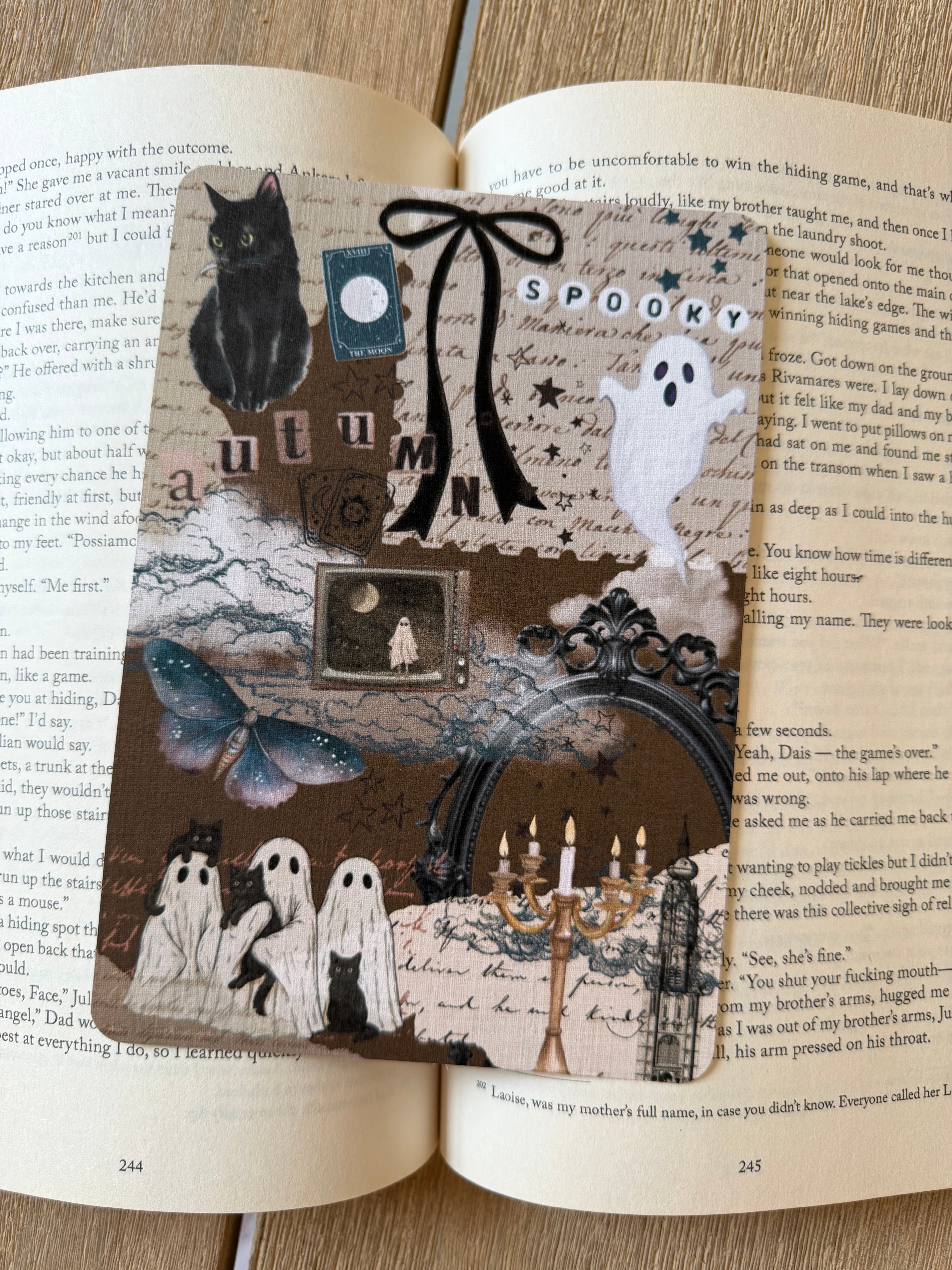 Spooky Autumn Dark Academia Kindle Insert