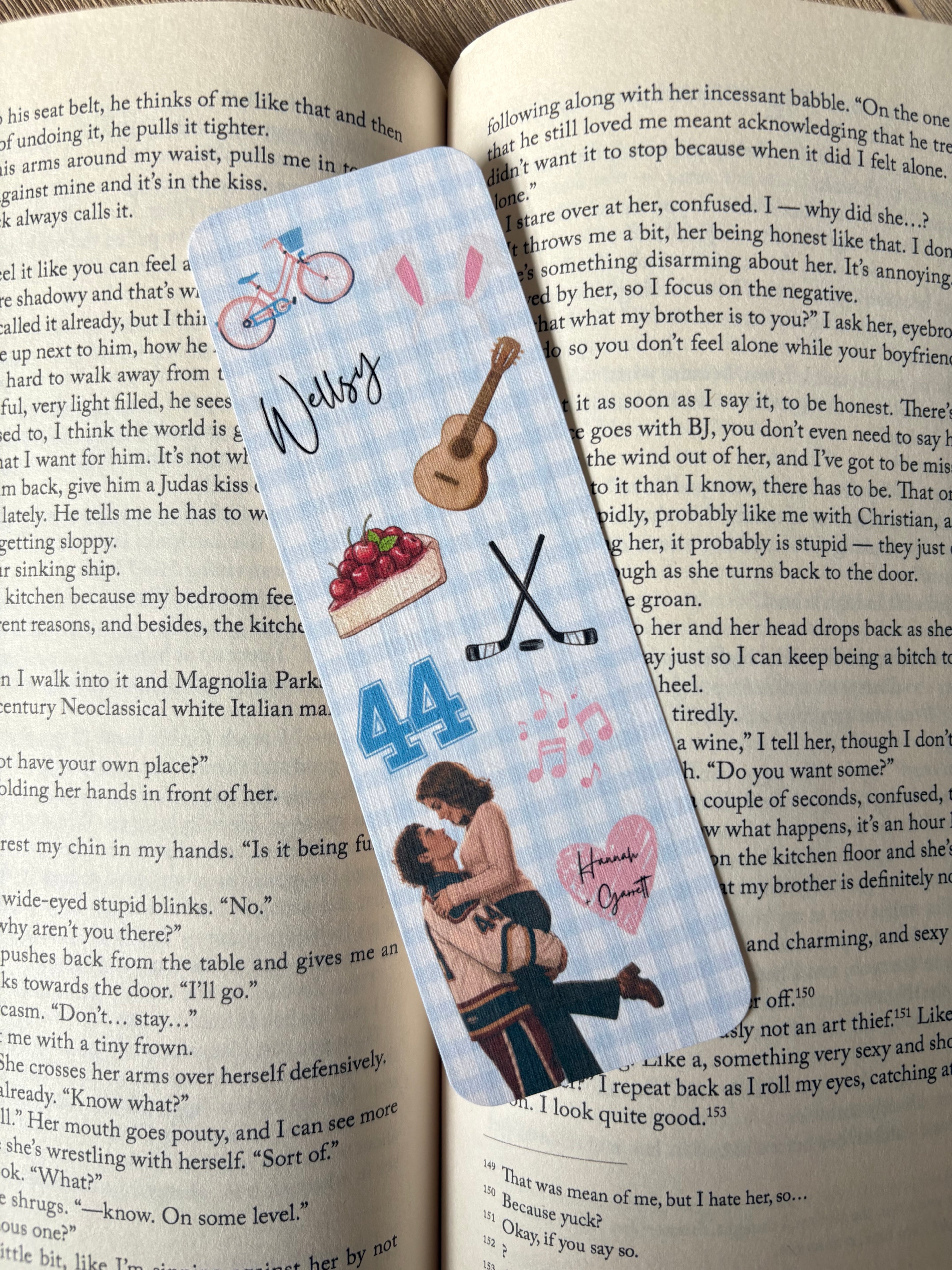 Off Campus The Deal, The Score Hockey Romance Bookmarks