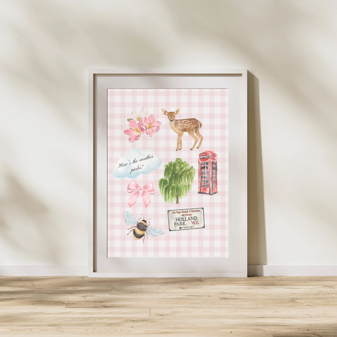 Magnolia Parks & Daisy Haites icons Art Print