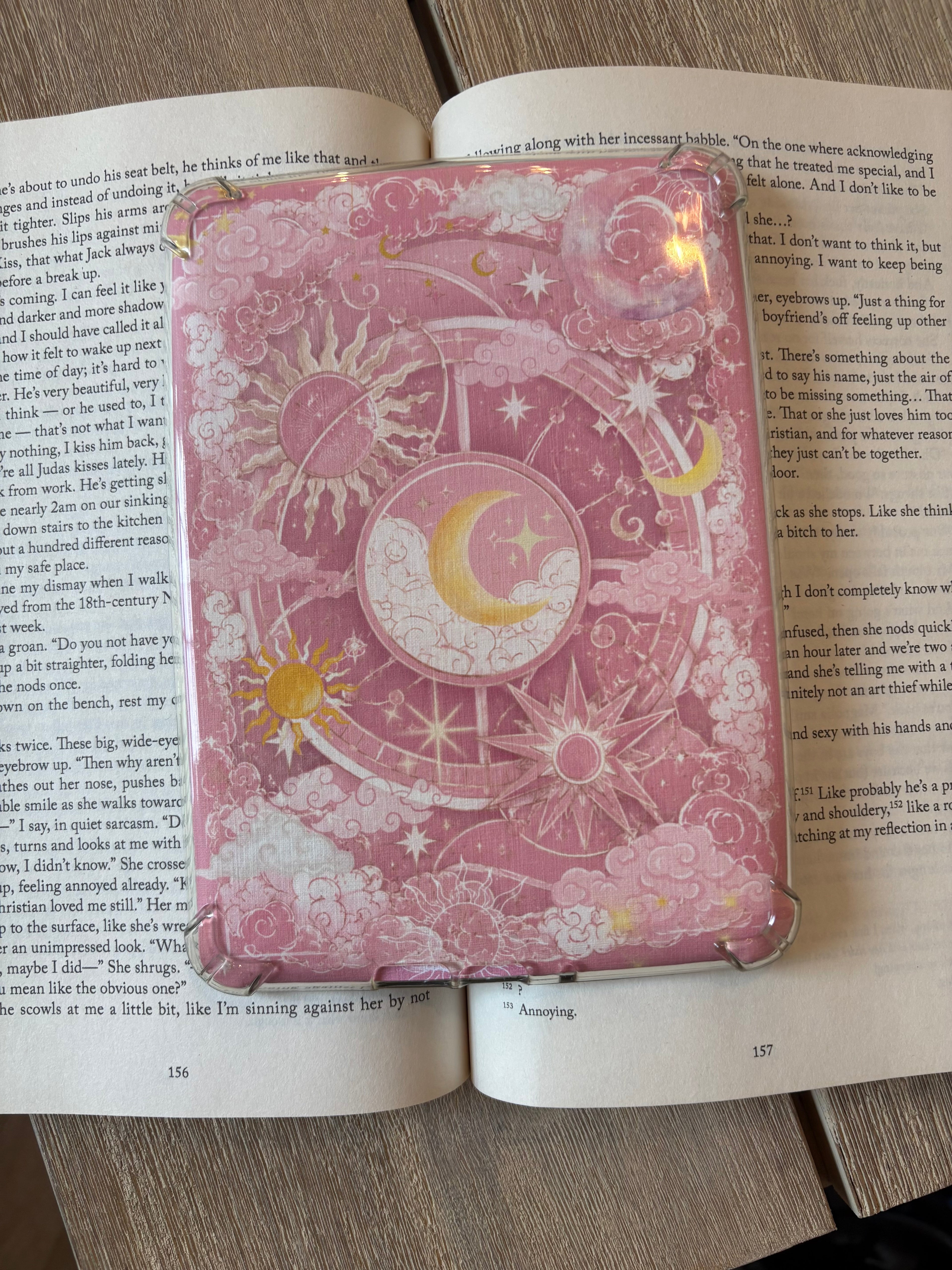 Pink, Blue, Purple Celestial Kindle Insert