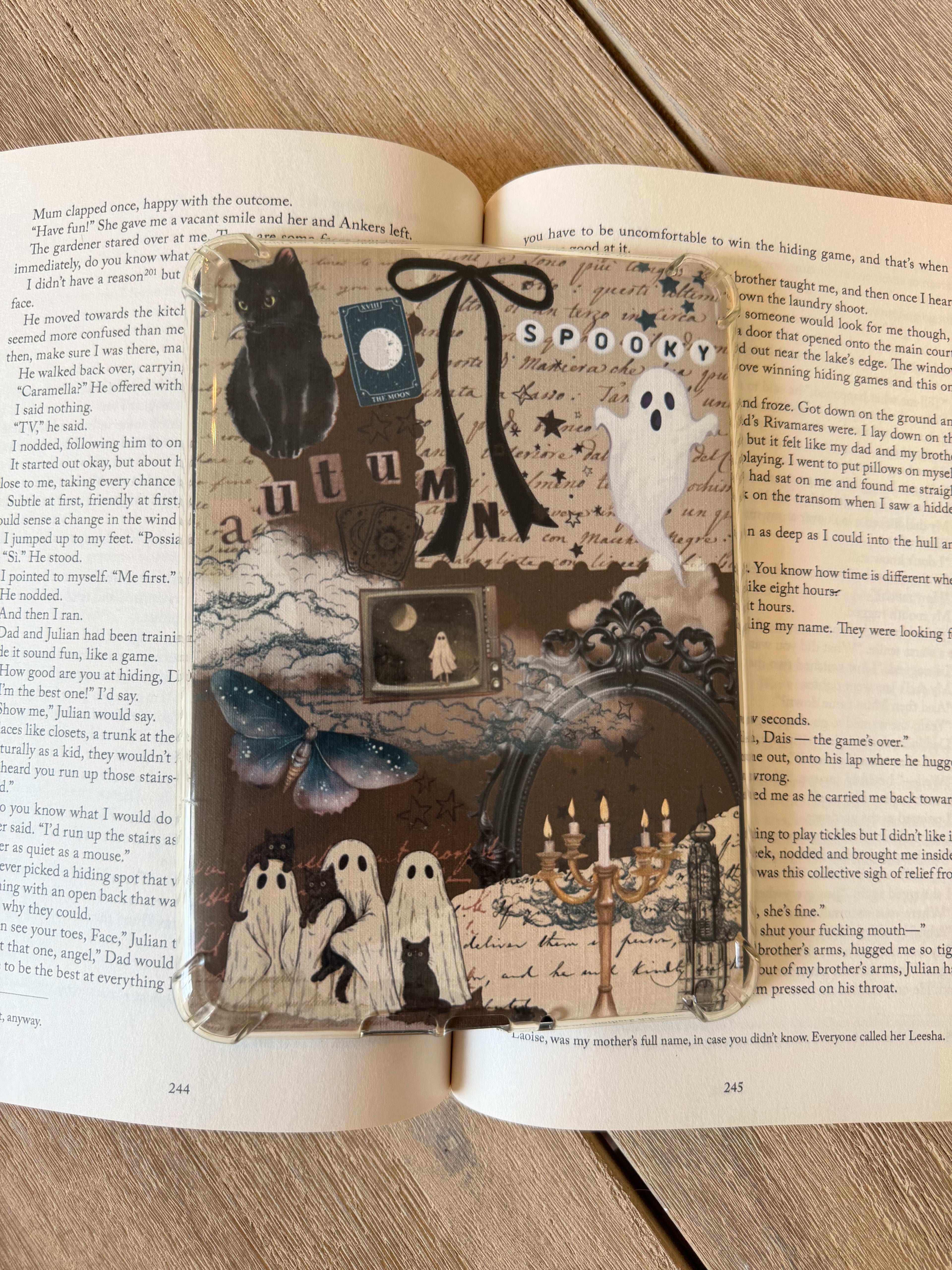 Spooky Autumn Dark Academia Kindle Insert