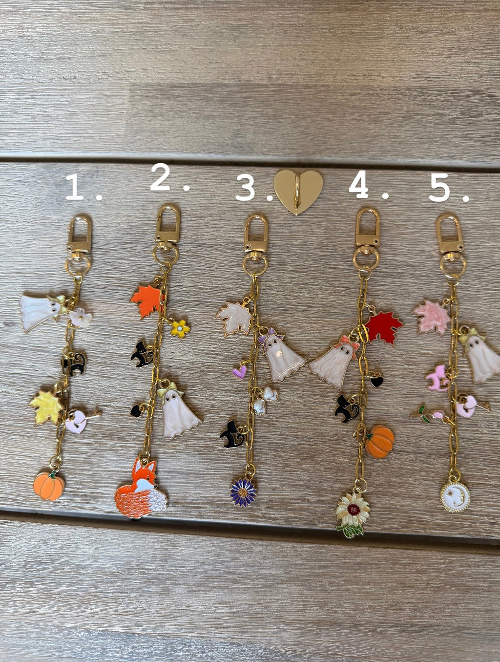 Autumn Ghost Kindle Charms