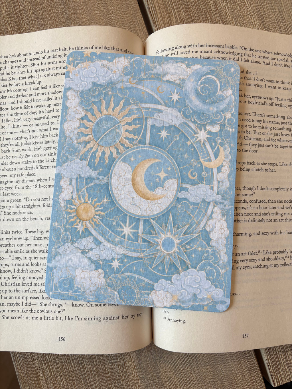 Pink, Blue, Purple Celestial Kindle Insert