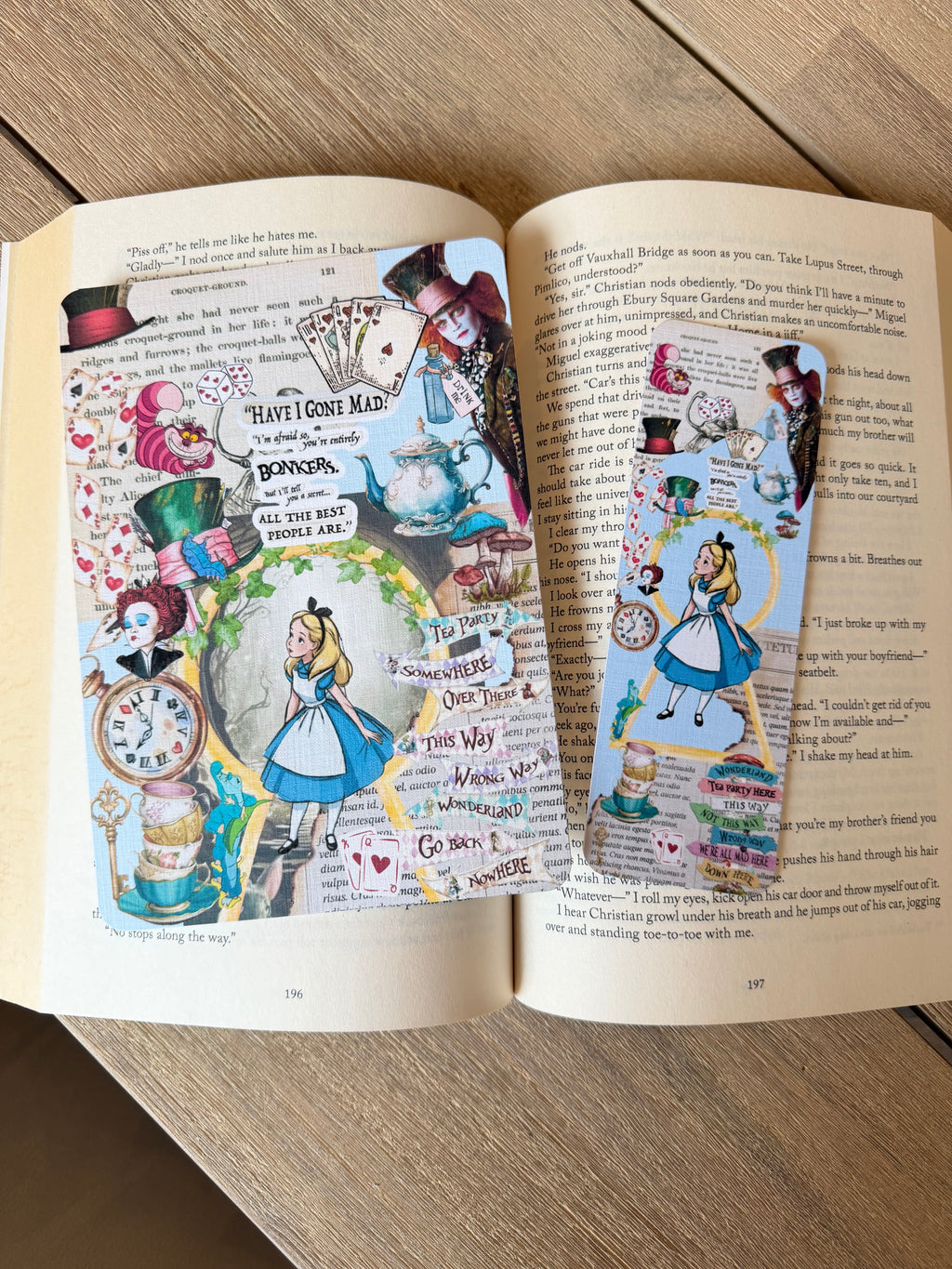 Alice in Wonderland Bookmark