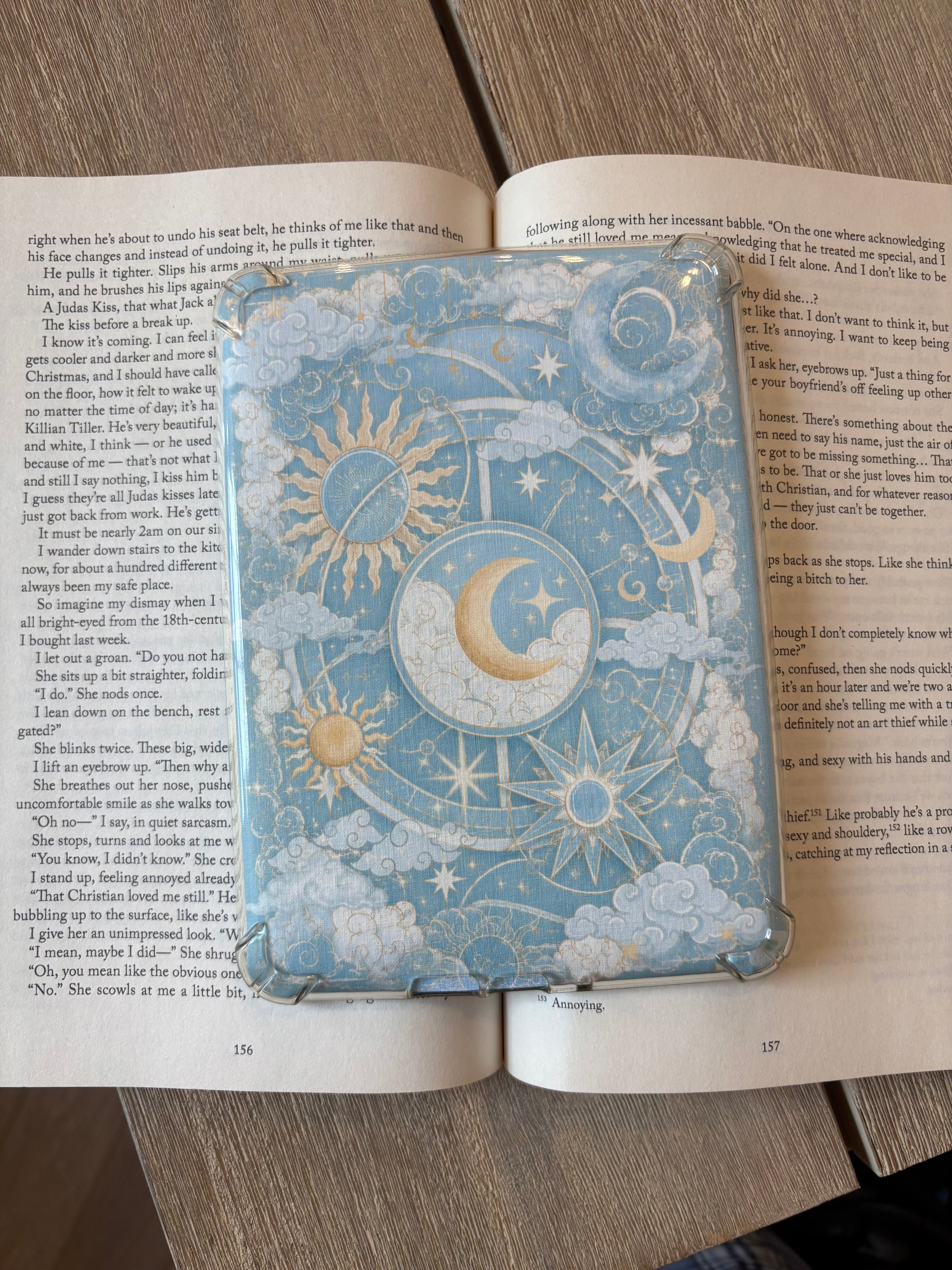 Pink, Blue, Purple Celestial Kindle Insert