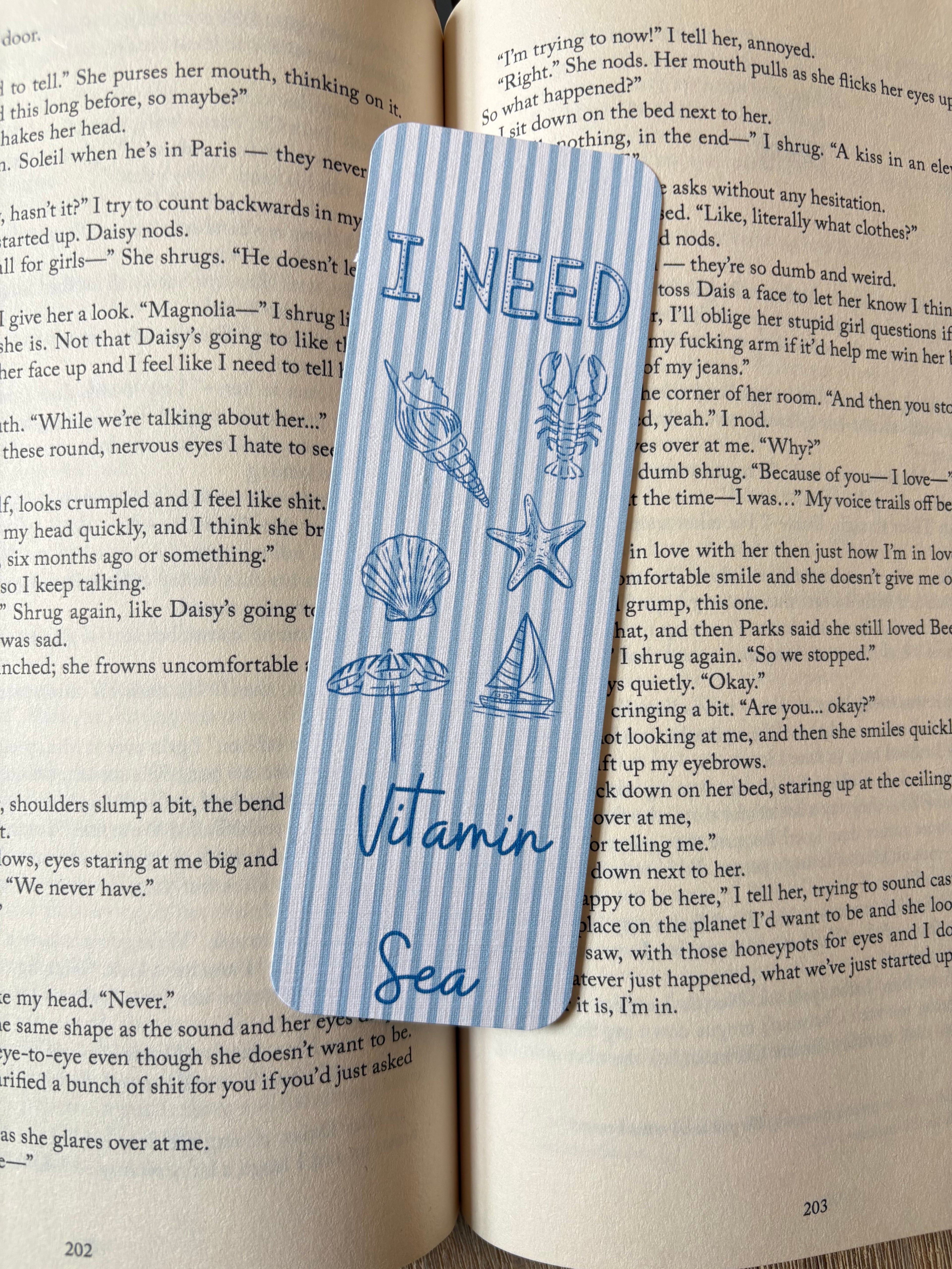 Coastal Cowgirl Bookmark