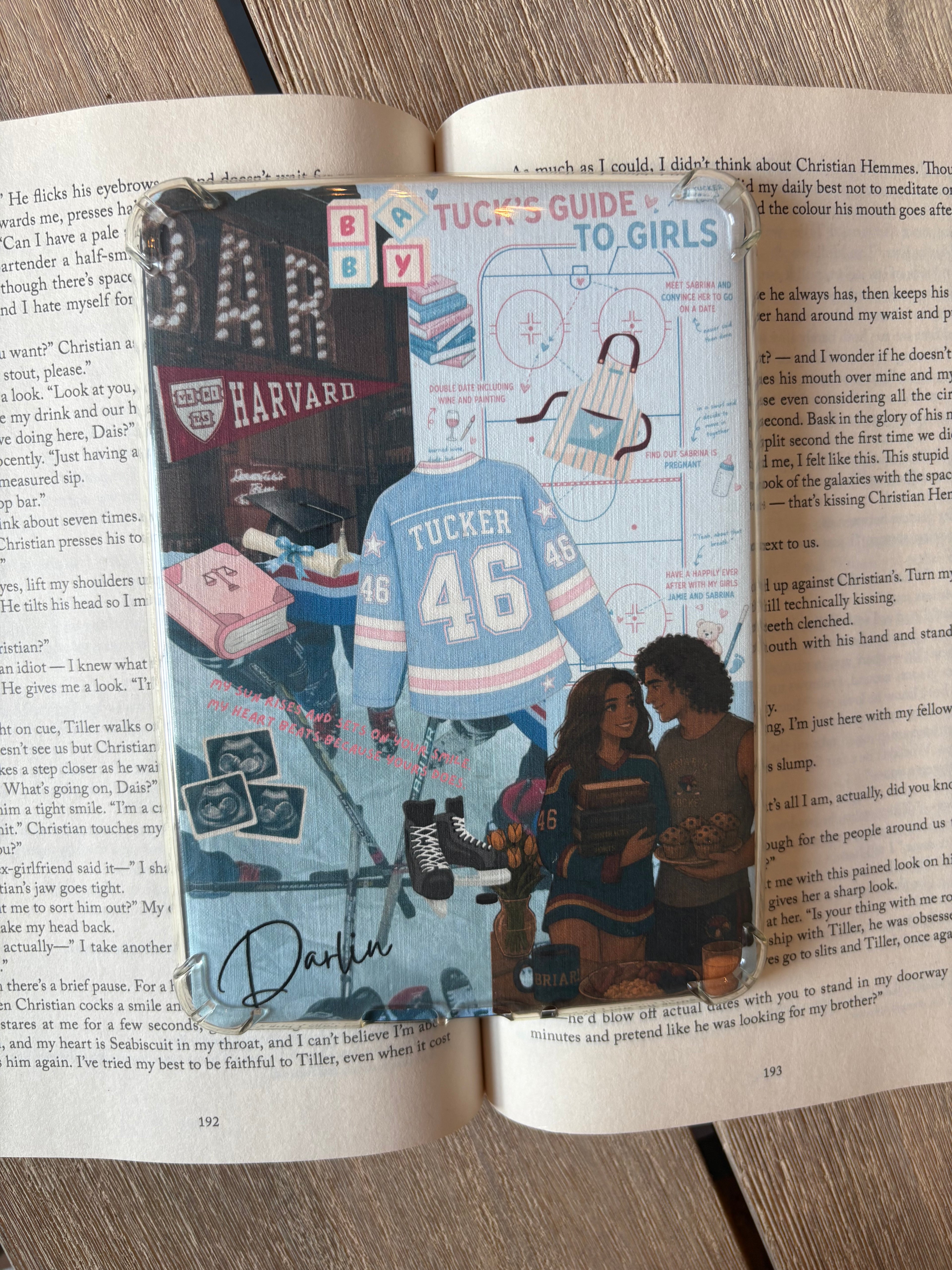 Off Campus The Goal Kindle insert, Hockey Romance
