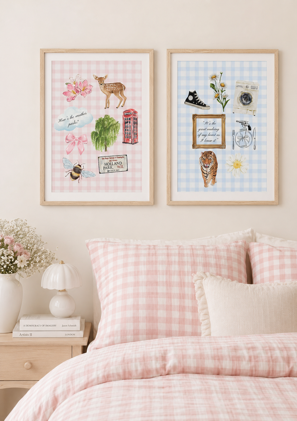 Magnolia Parks & Daisy Haites icons Art Print
