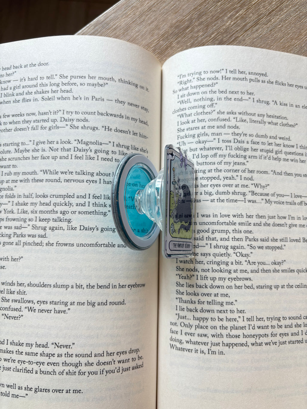 The Fantasy Reader Magnetic Kindle grip