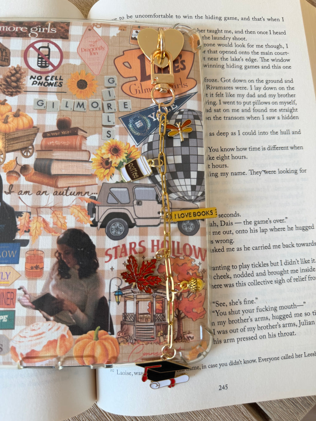 Gilmore Girls Kindle Charm
