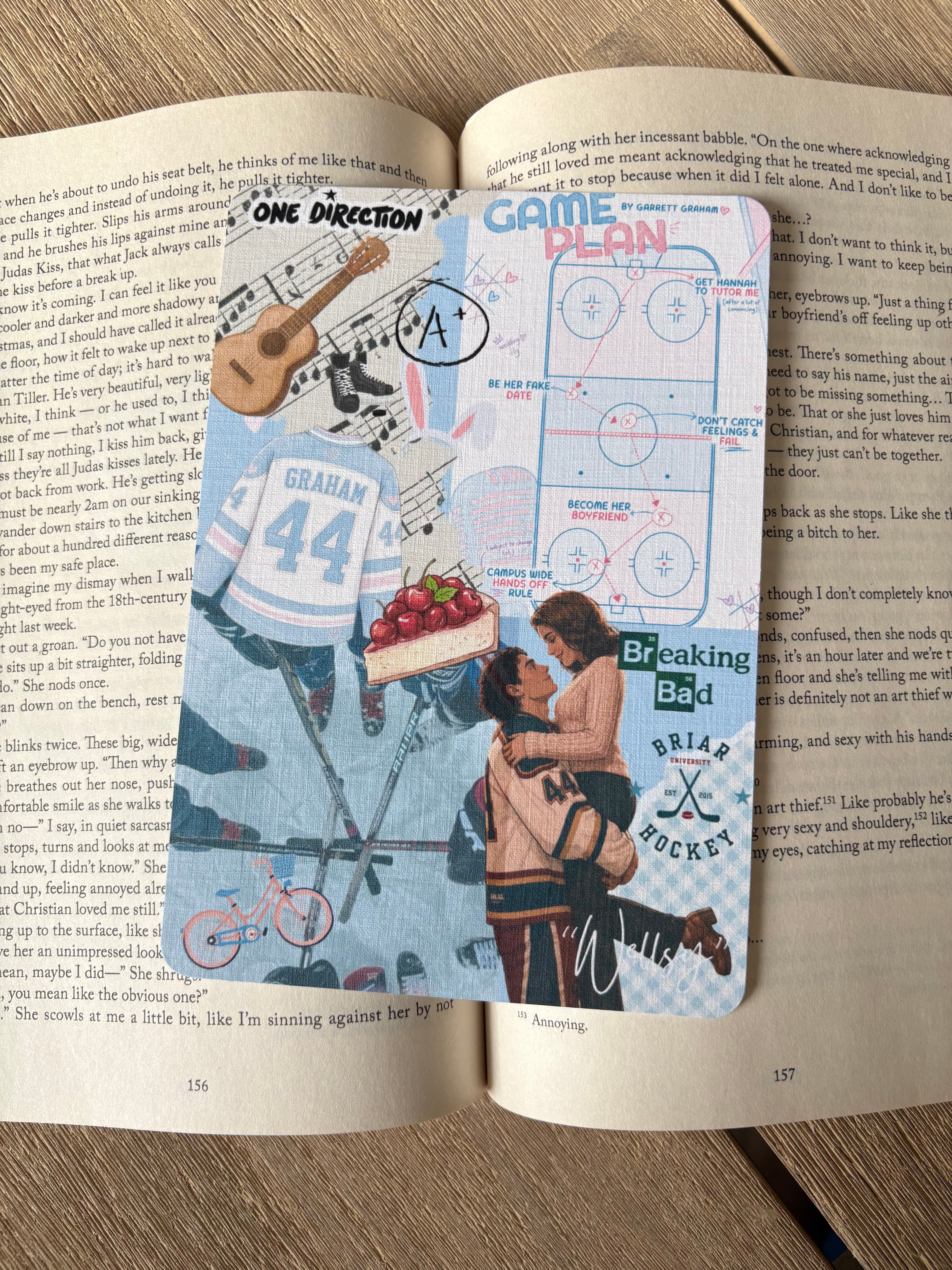 Off Campus The Deal Kindle insert, Hockey Romance