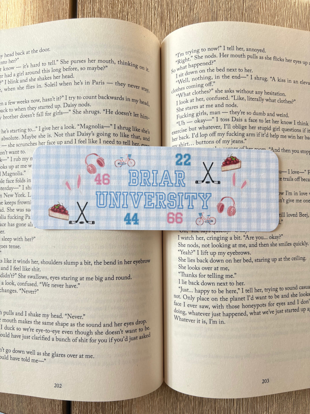 Off Campus Hockey Romance Bookmarks