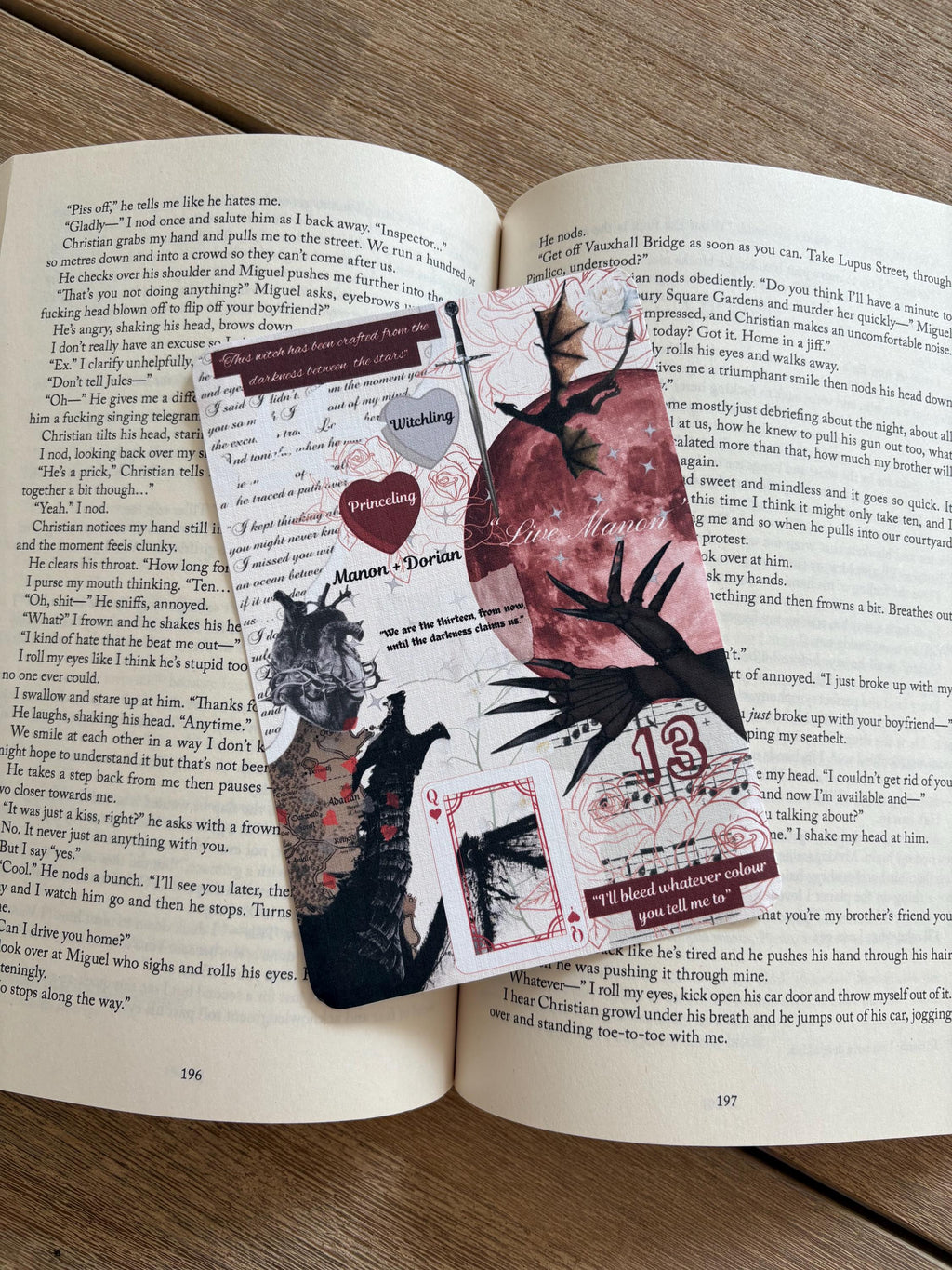 Throne of Glass Manon Blackbeak Kindle Insert