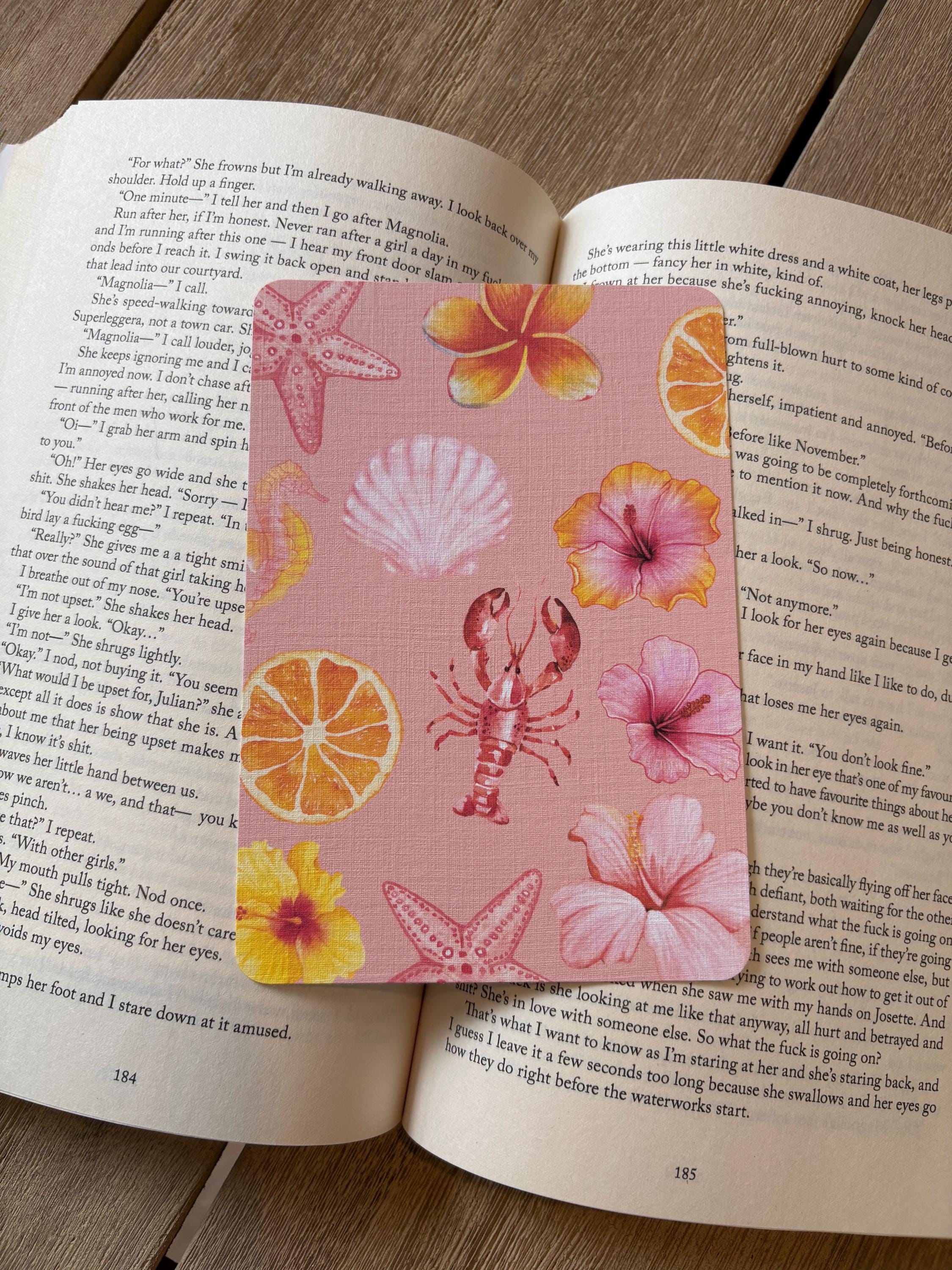 Pink Summer Coastal Kindle Insert