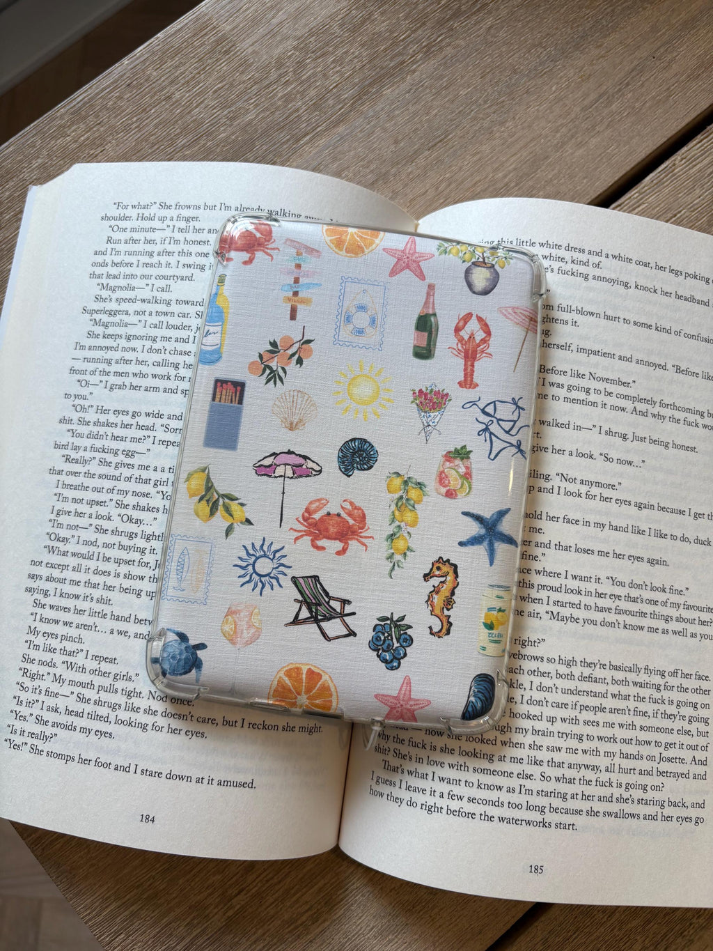 Coastal Kindle Insert/ bookmark (matching)