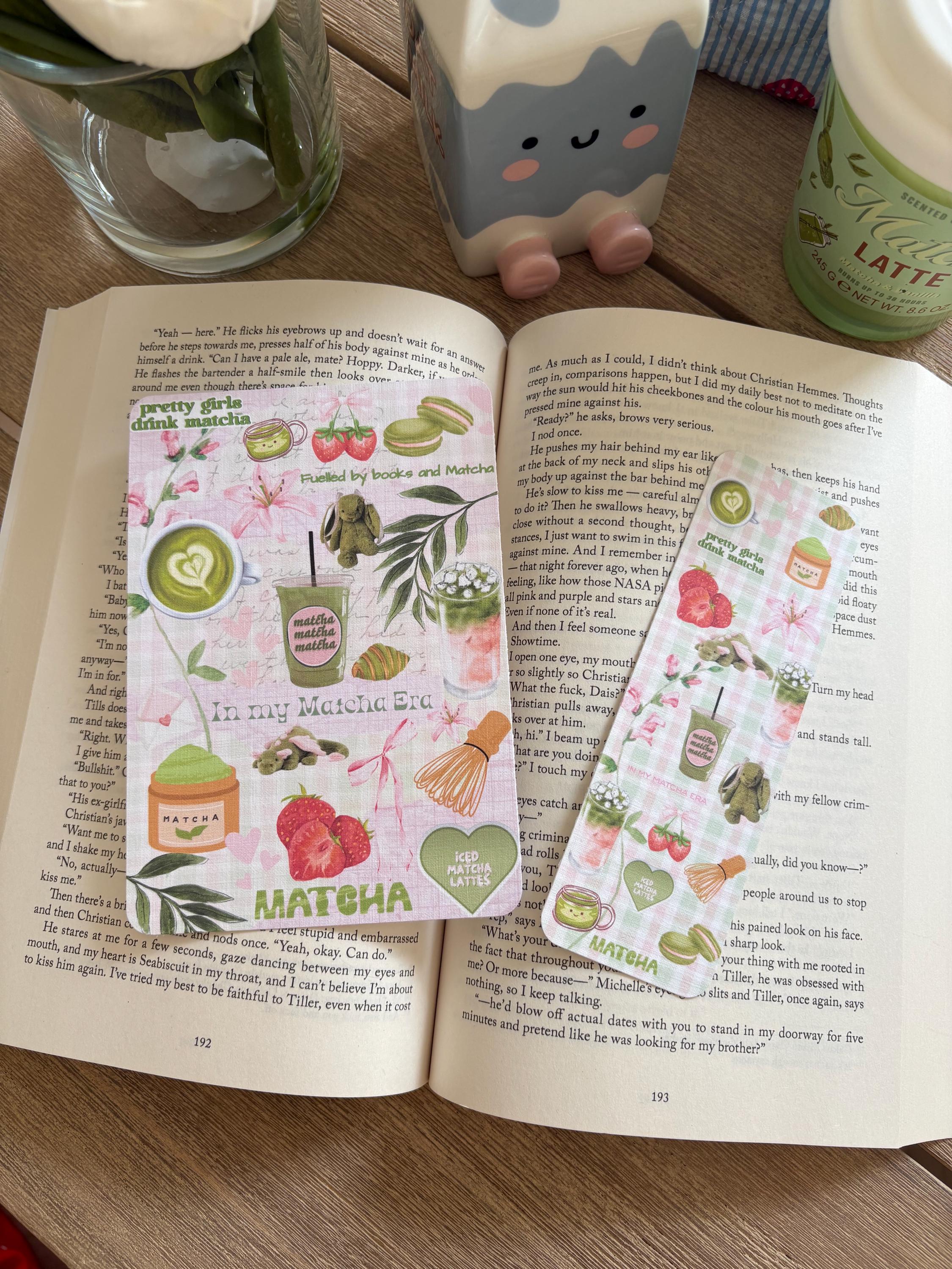 Matcha Theme Kindle Insert