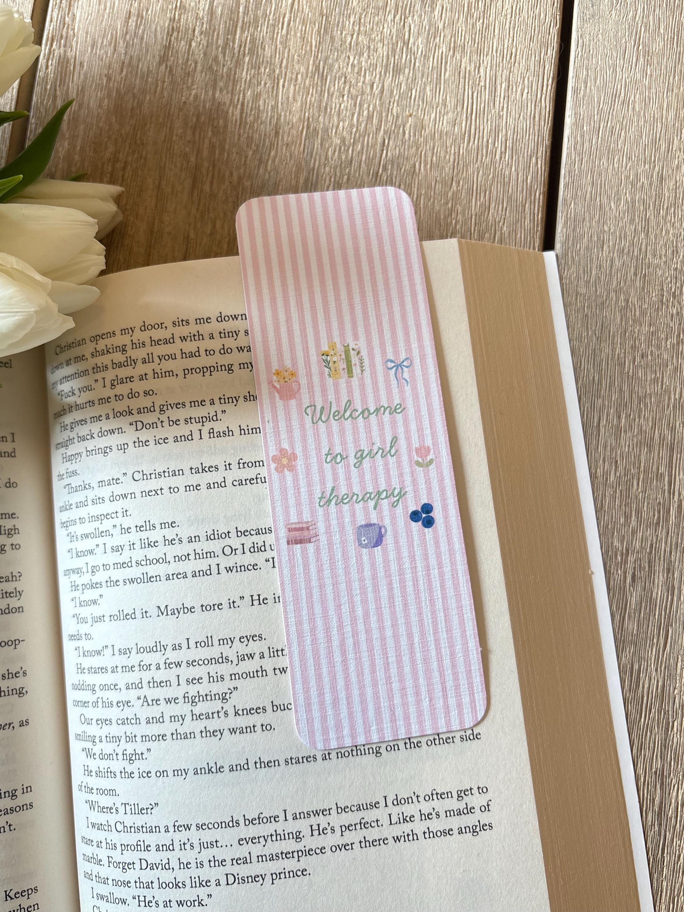 Girl therapy Aesthetic Bookmark