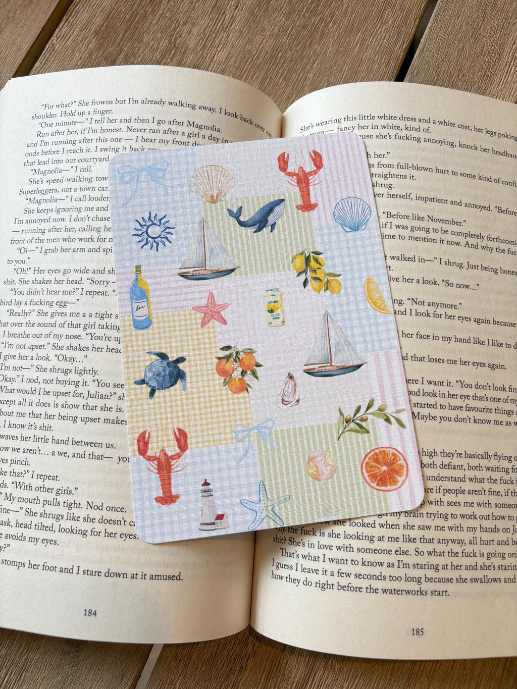 Coastal Summer Kindle Insert