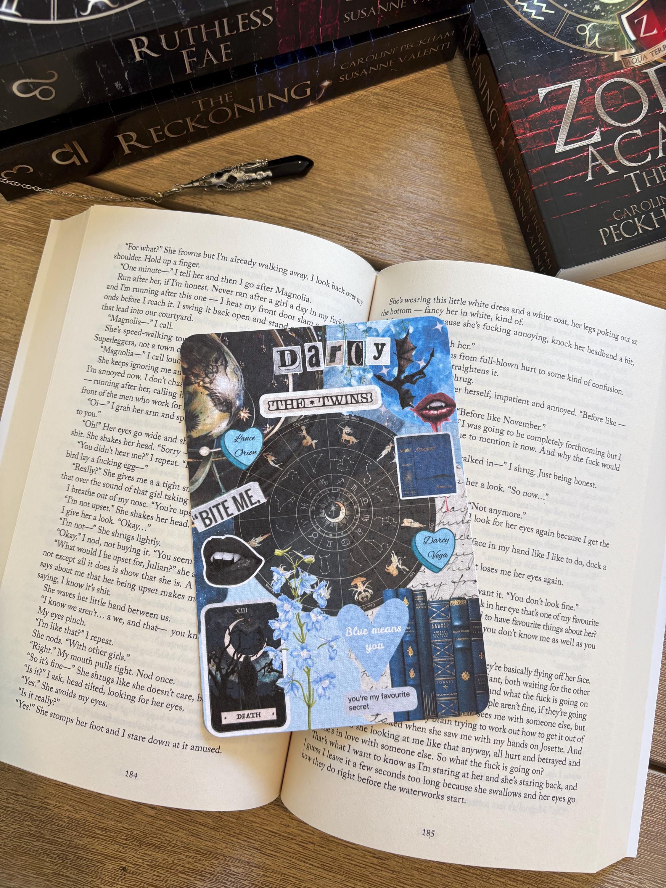 Zodiac Academy series Kindle Inserts, Tory and Darcy Kindle Inserts