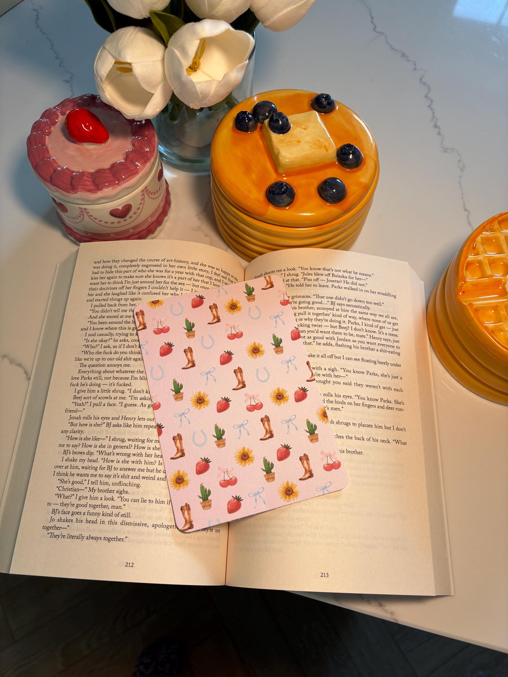 Cowboy but make it cute Kindle Insert & Bookmark