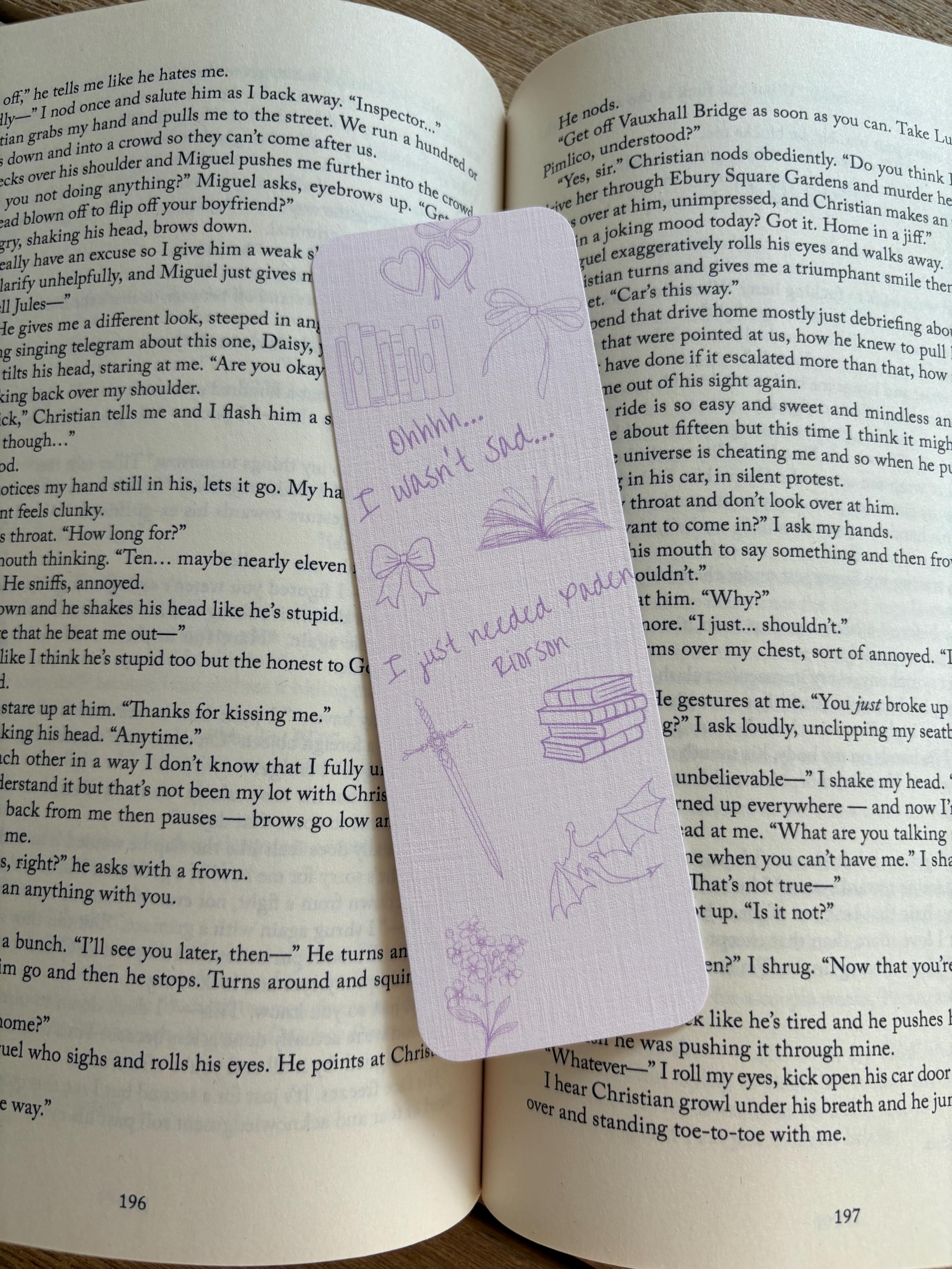 Book Boyfriend Bookmarks
