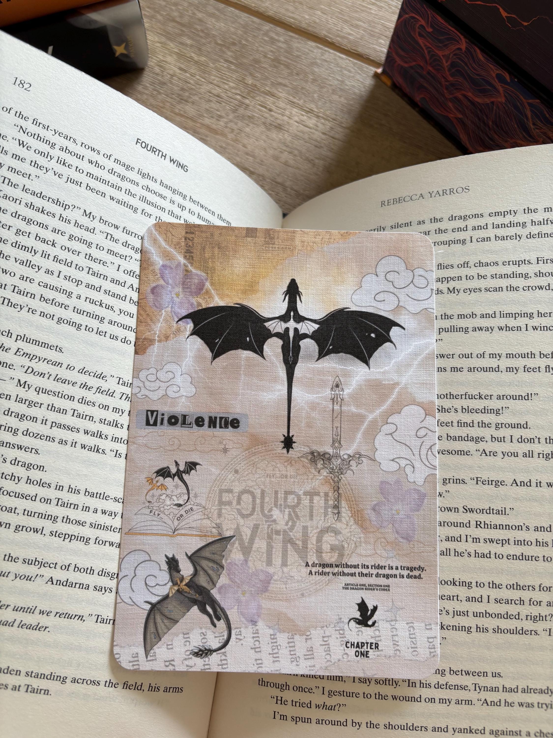 Fourth Wing Kindle Insert