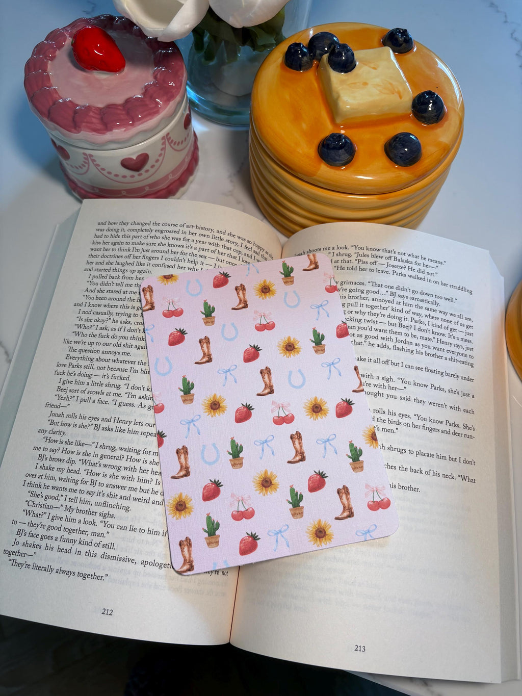 Cowboy but make it cute Kindle Insert & Bookmark