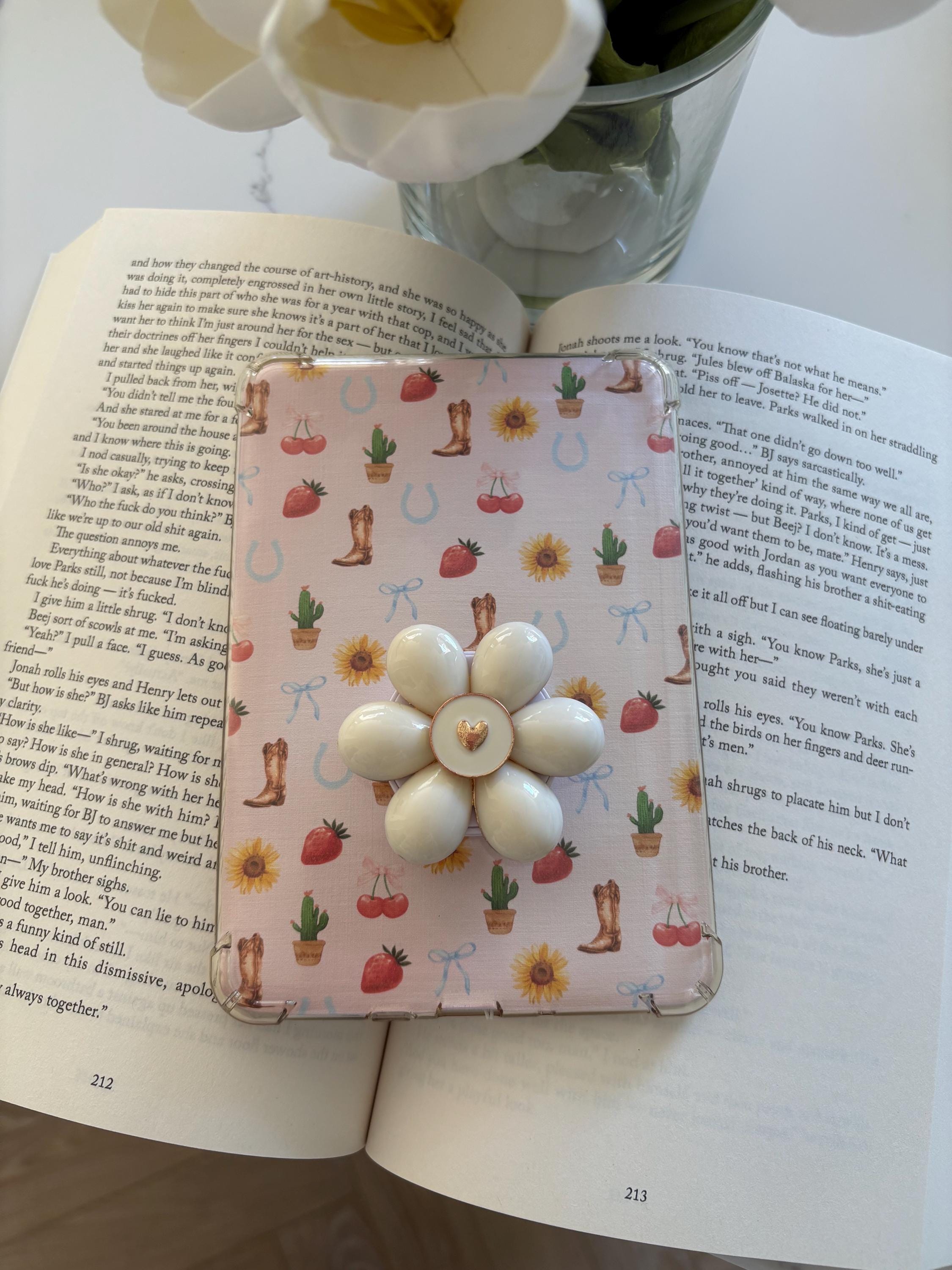 Cowboy but make it cute Kindle Insert & Bookmark