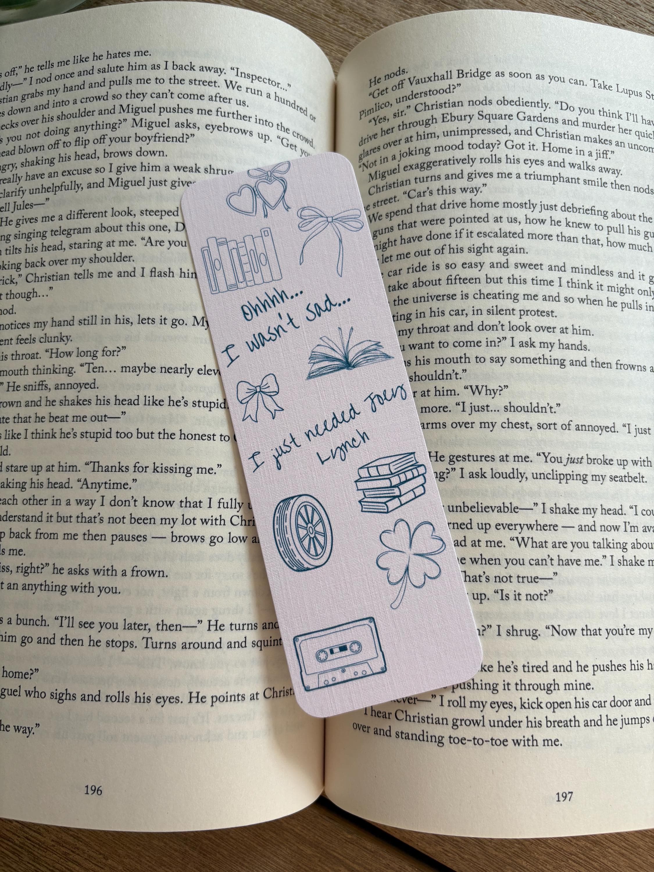 Book Boyfriend Bookmarks