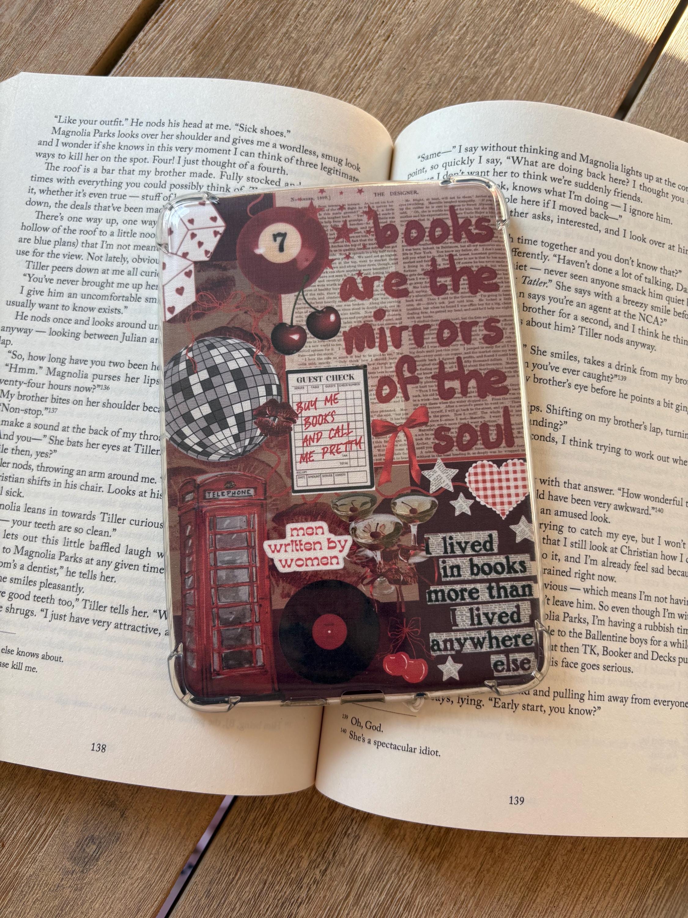 Red Theme Kindle Insert