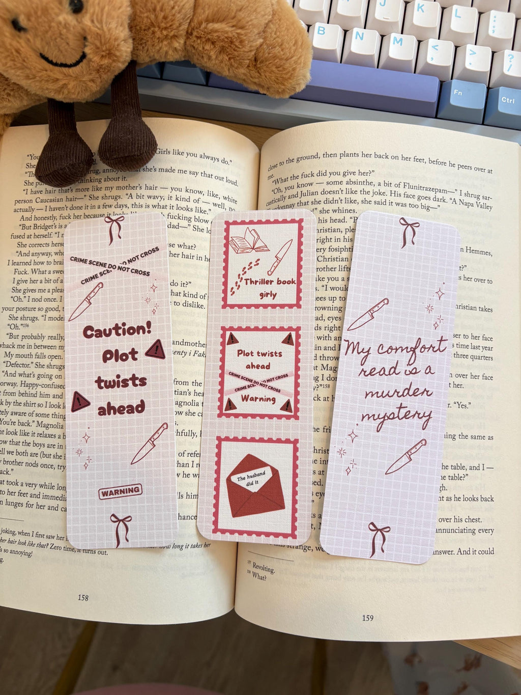 Thriller bookmarks / Thriller & Mystery bookmark