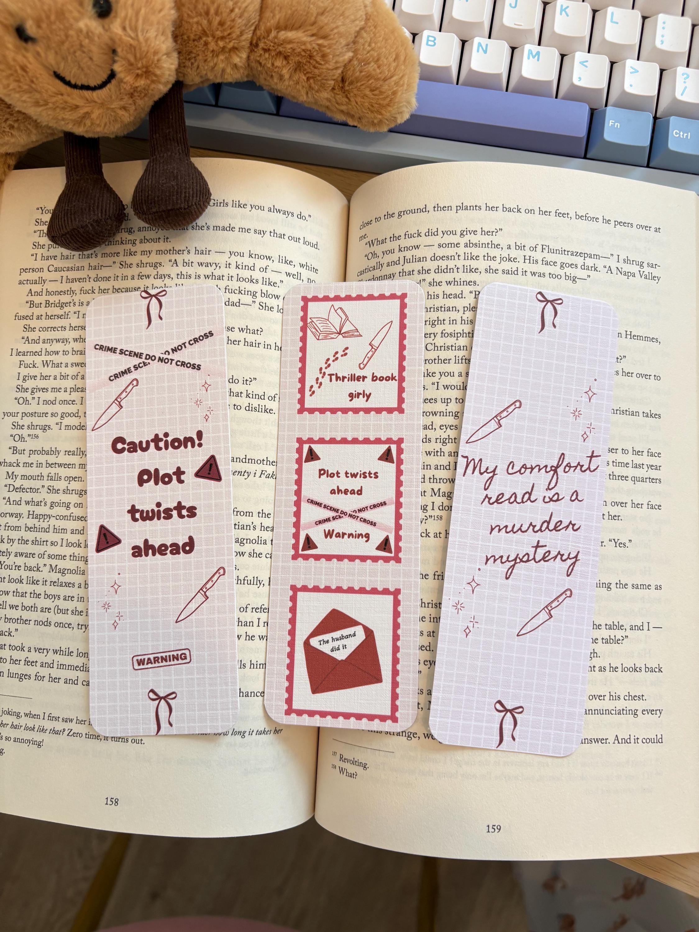 Thriller bookmarks / Thriller & Mystery bookmark
