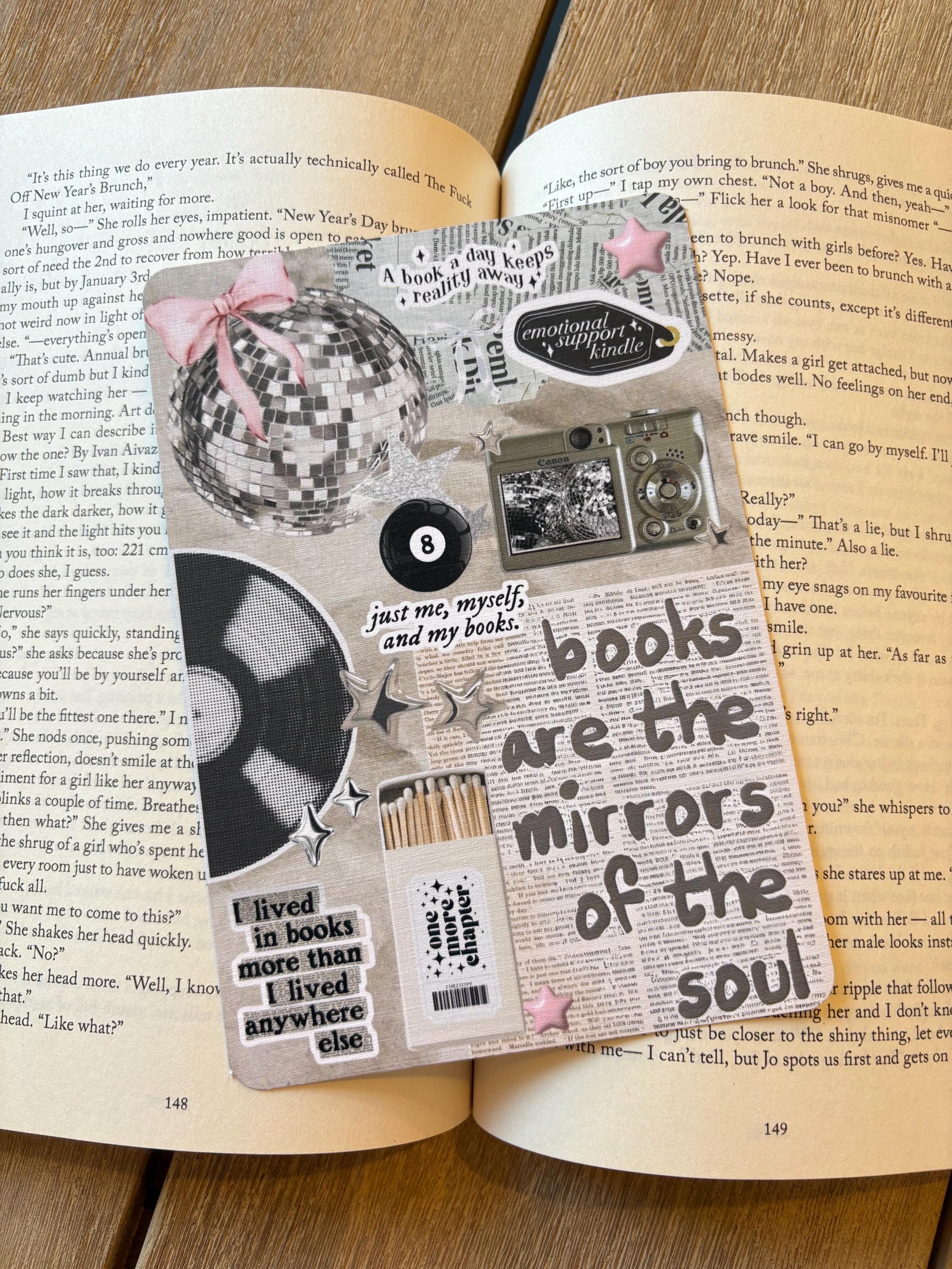 Silver Vintage Kindle Insert, Silver Theme
