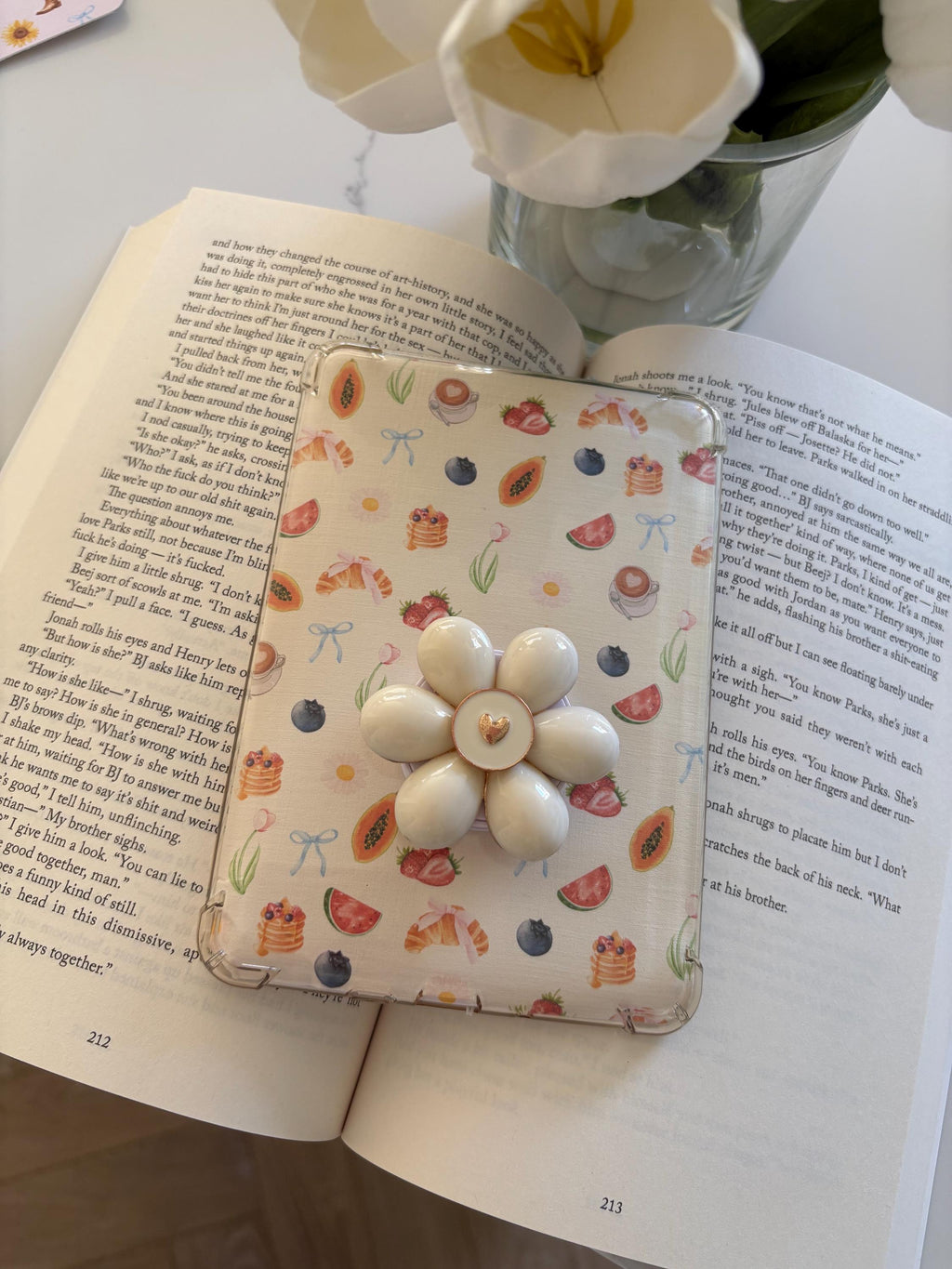Brunch Kindle Insert/ bookmark(matching)