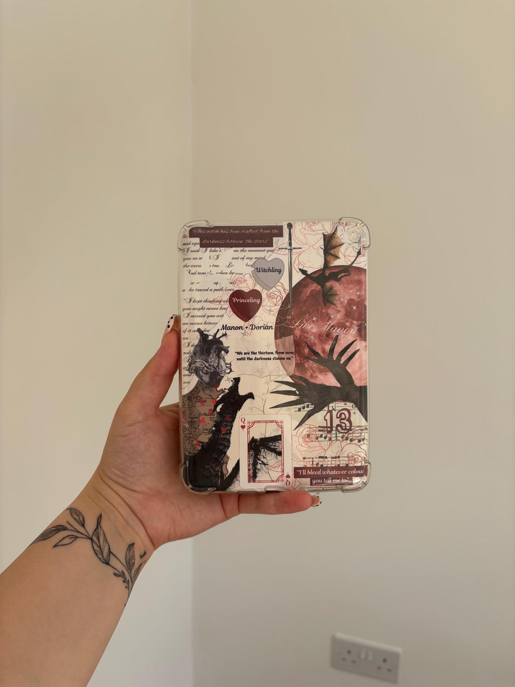 Throne of Glass Manon Blackbeak Kindle Insert