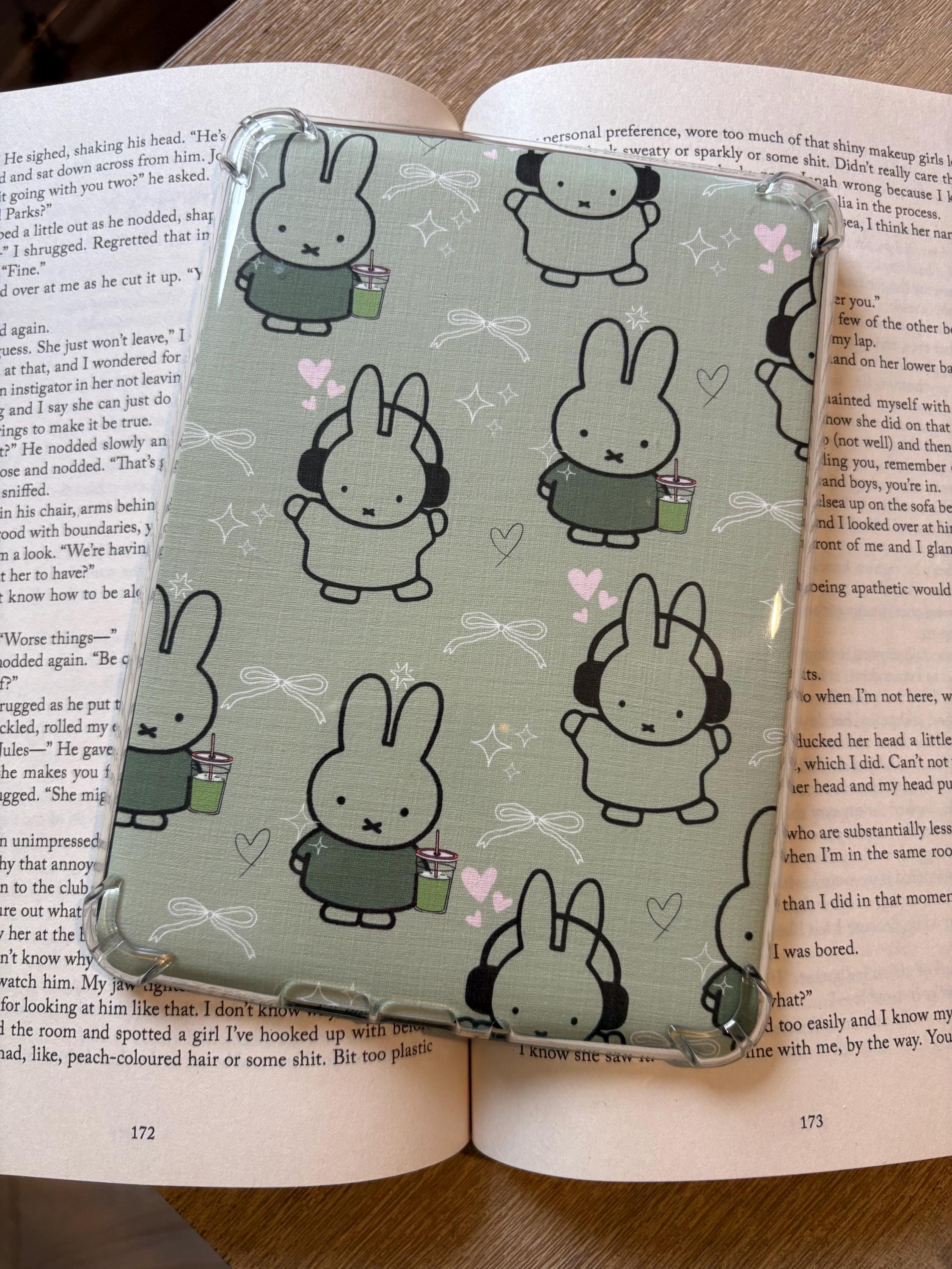 Matcha Bunny Kindle Insert