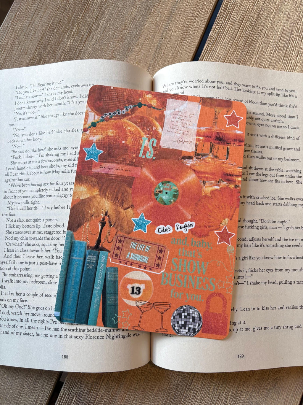 The Life Of a Showgirl Kindle Insert