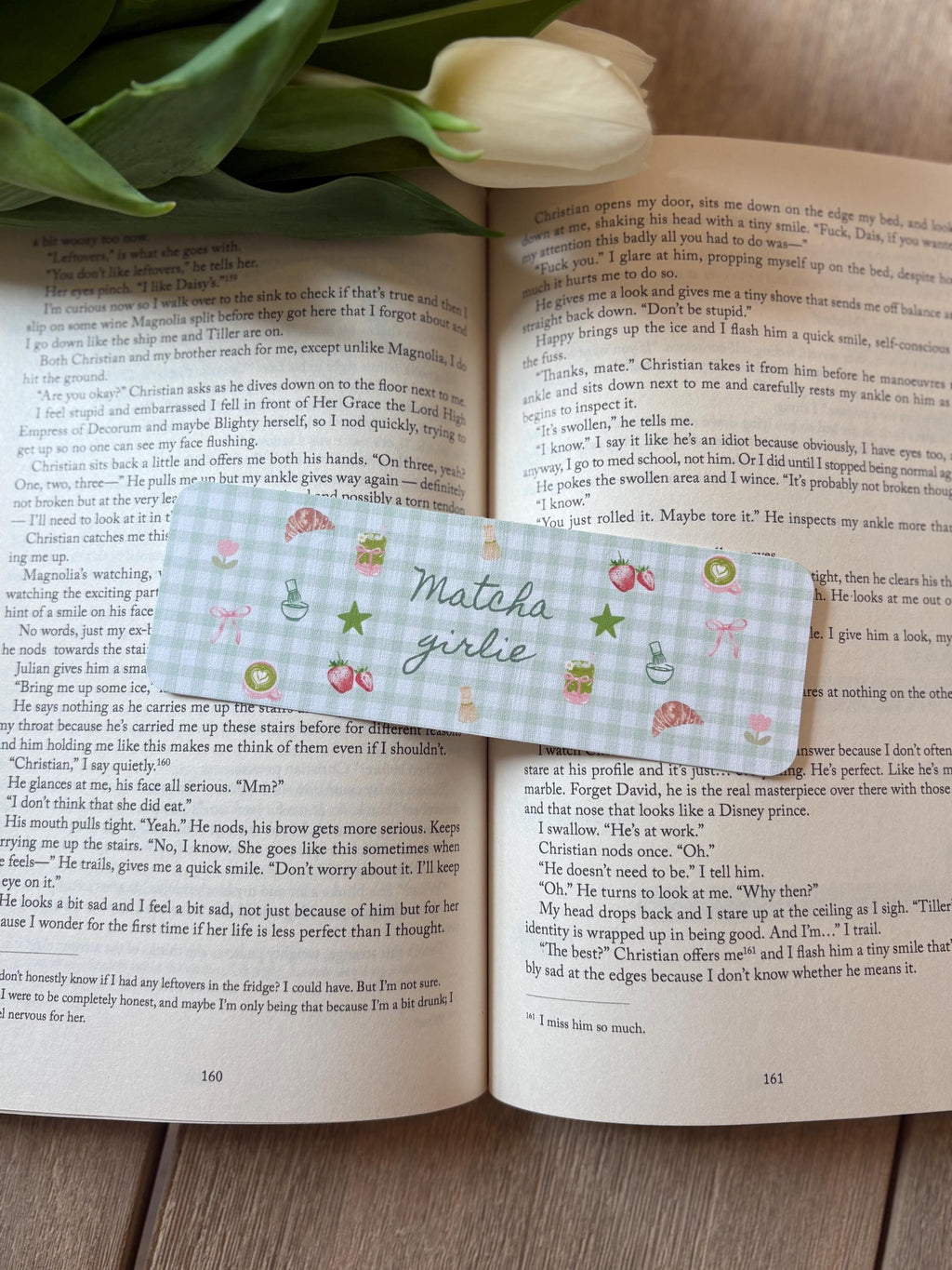Matcha Girlie Bookmark
