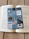 HS music inspired Kindle Insert / Blue gingham theme