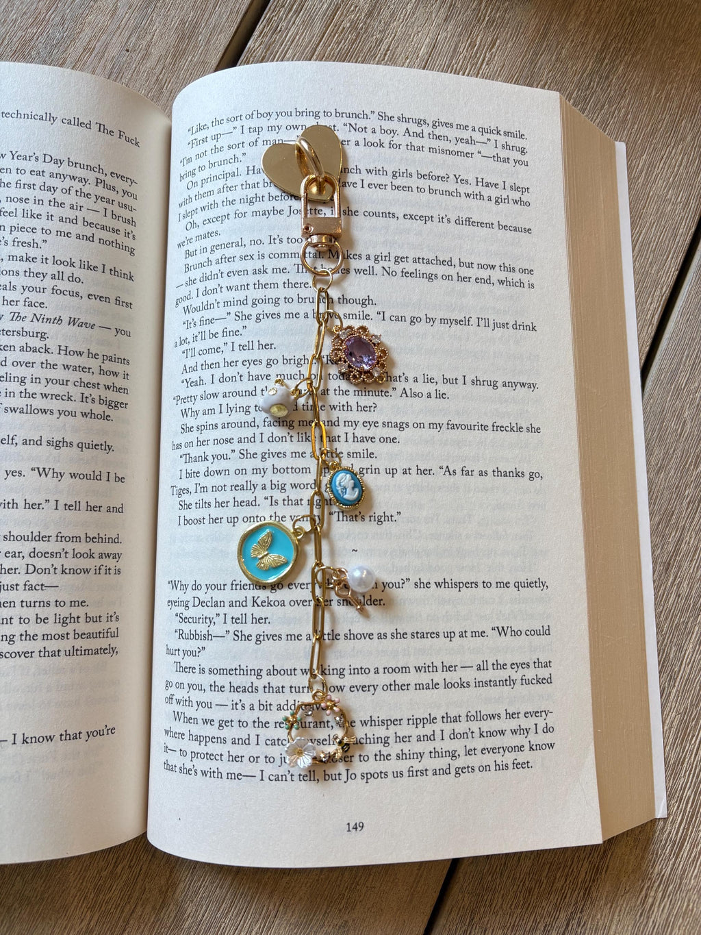 Bridgerton inspired Kindle Charm