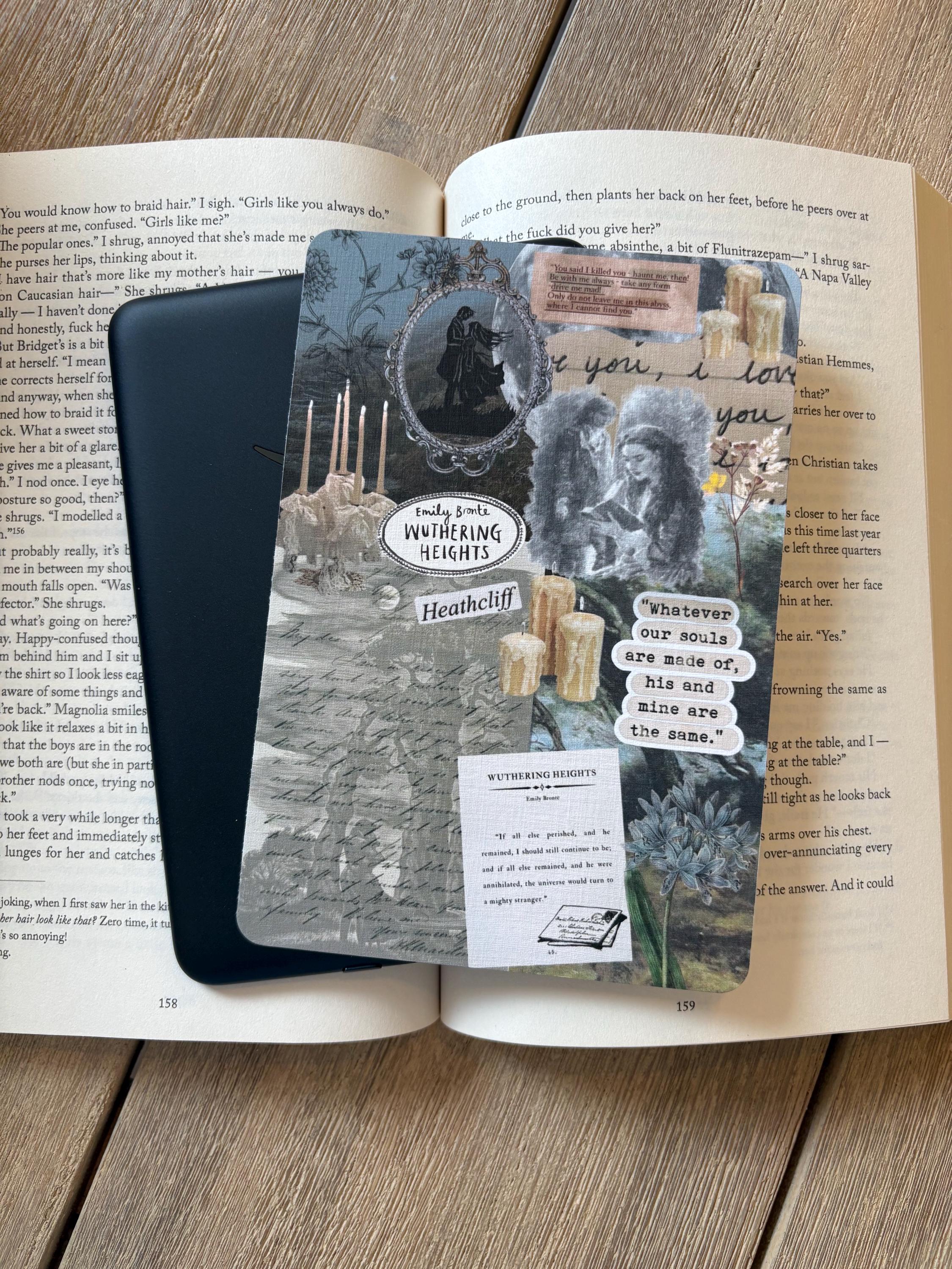 Wuthering Heights inspired Kindle Insert