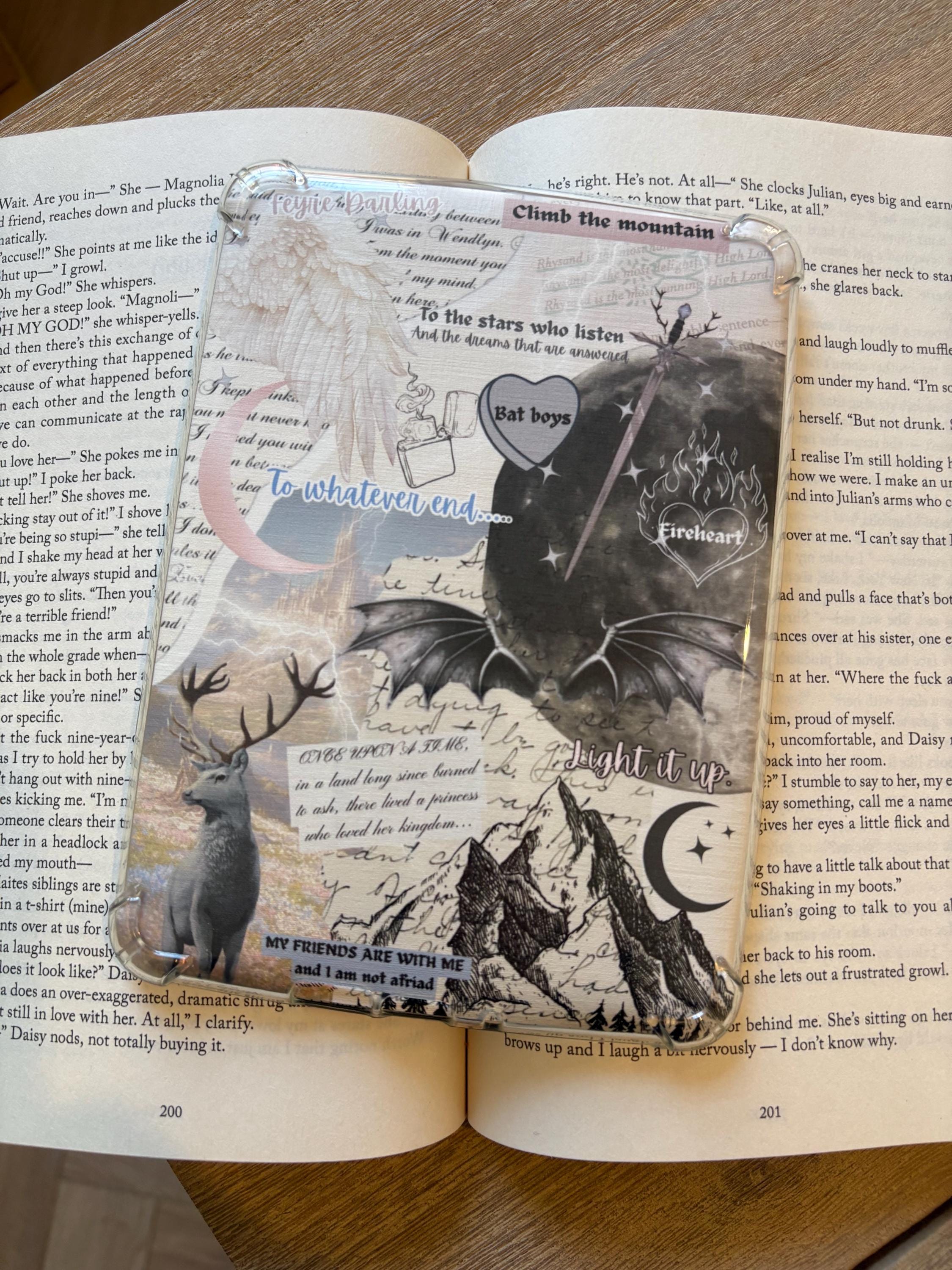 ACOTAR / Throne of glass / Crecent City Kindle Insert