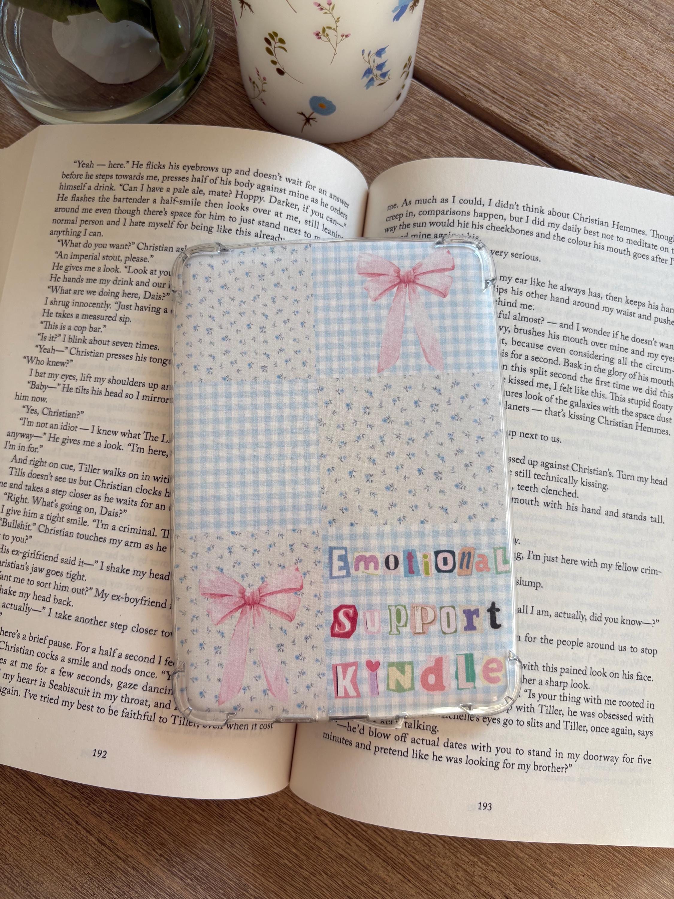 Floral Kindle Insert: Emotional Support Design