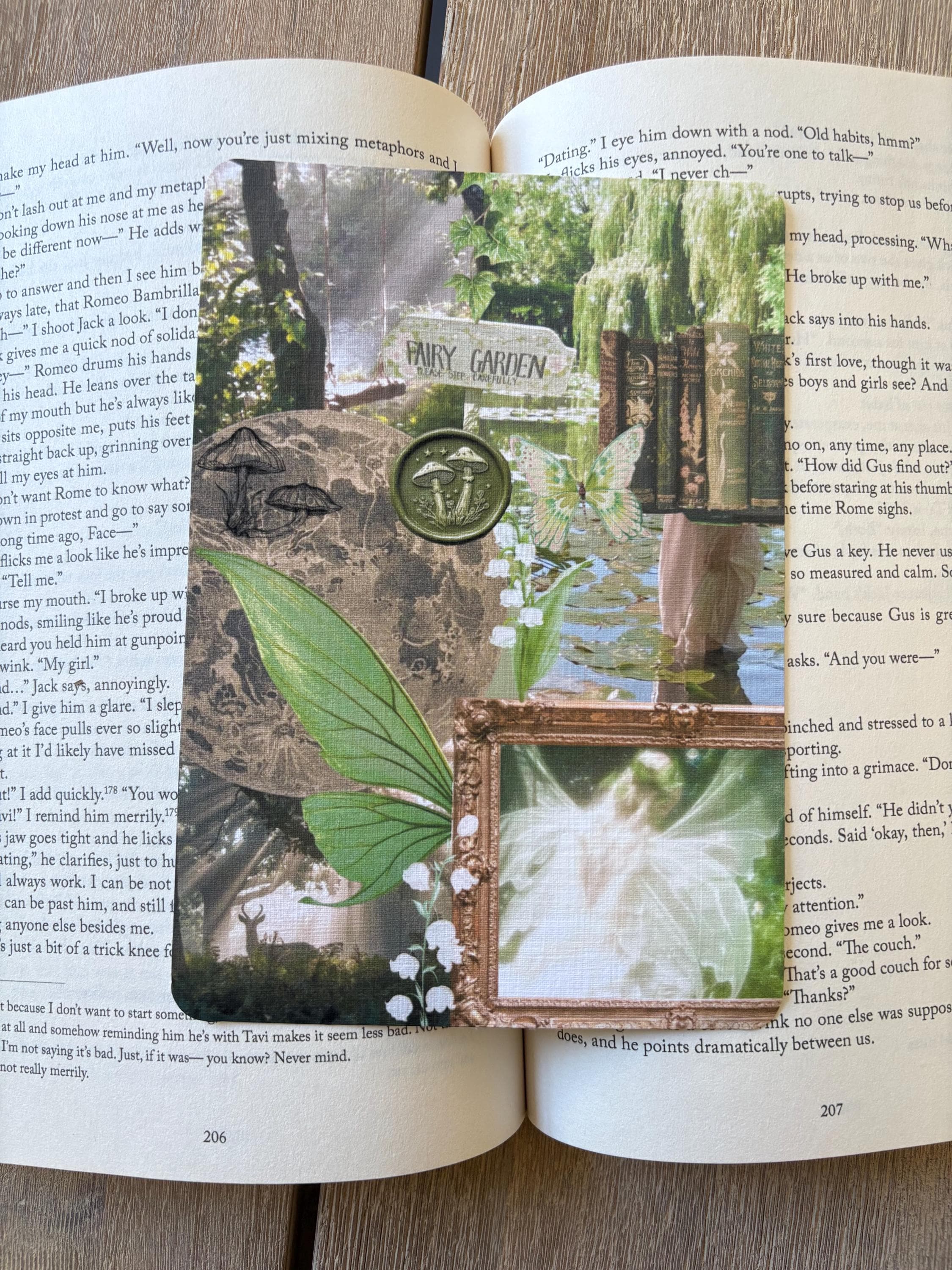 Cottagecore Green Fairy Kindle Insert